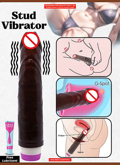 Naughty Nights 9 inch Sexy Realistic Huge Vibrator Dido