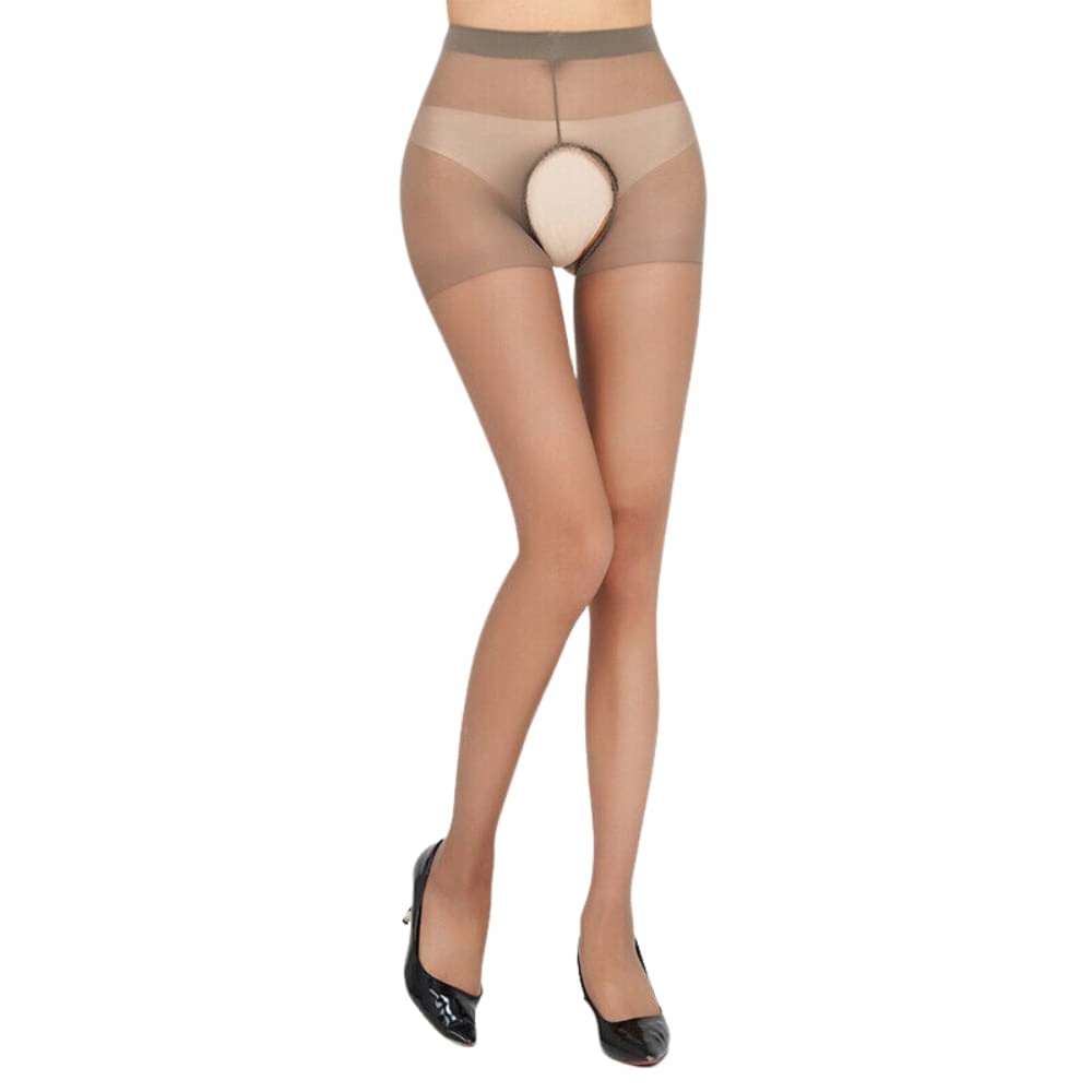     			Neska Moda Pack of 1 Women's Nylon Full length Stockings ( Gray )