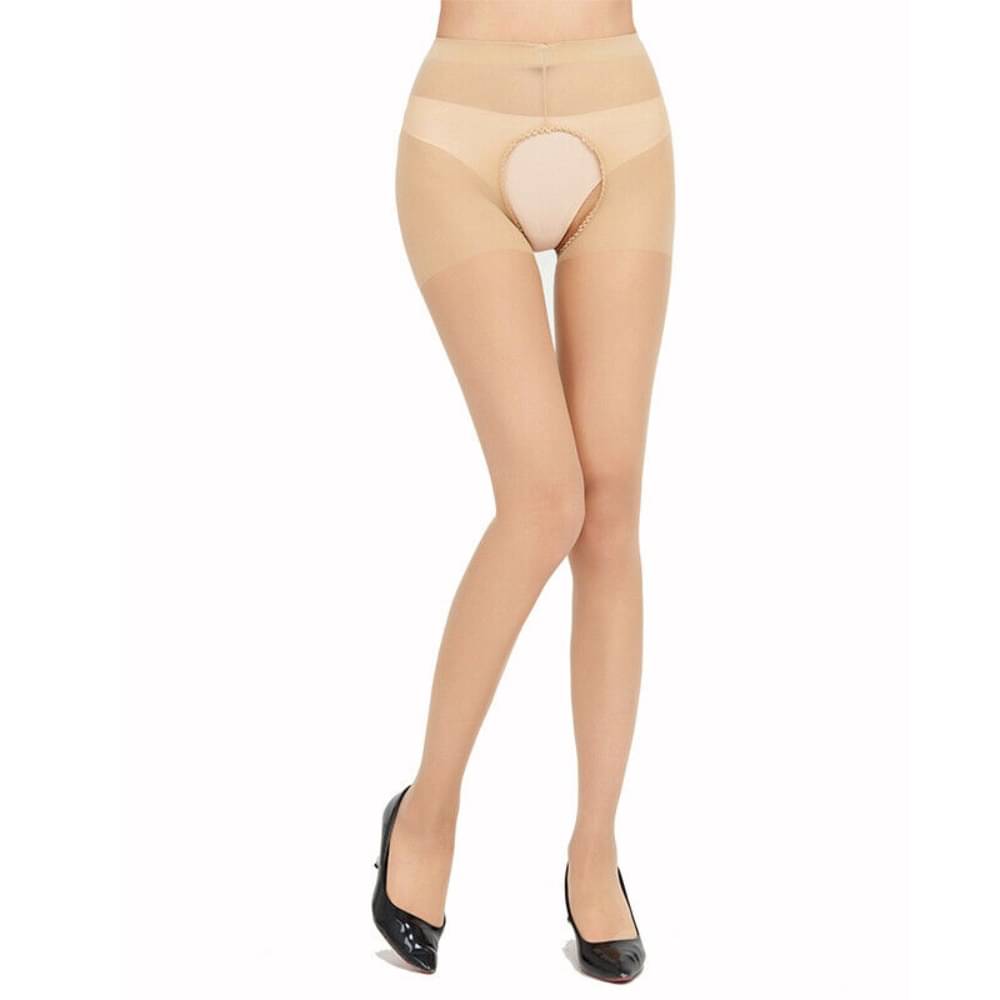     			Neska Moda Pack of 1 Women's Nylon Full length Stockings ( Skin Color )