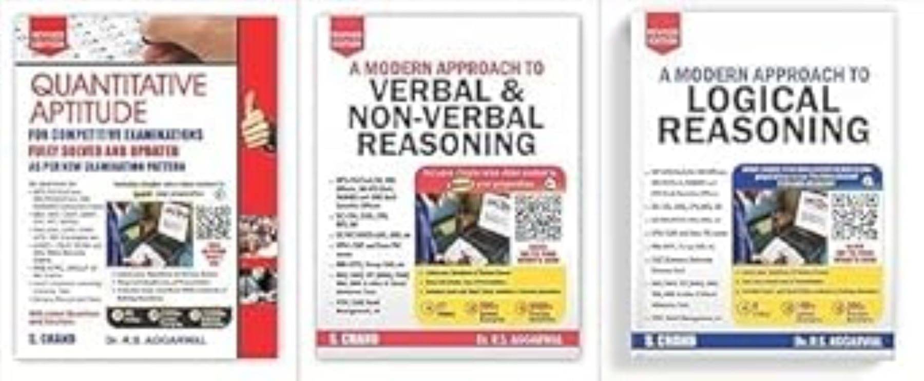 RS AGGARWAL 2025-26 EDITION REASONING + QUANTITATIVE APTITUDE ( 1. VERBAL & NON VERBAL REASONING & QUANTITATIVE APTITUDE & LOGICAL RASONING,) RS AGGARWAL 2025-26 EDITION REASONING + QUANTITATIVE APTITUDE ( 1. VERBAL & NON VERBAL REASONING & QUANTITATIVE APTITUDE & LOGICAL RASONING,)