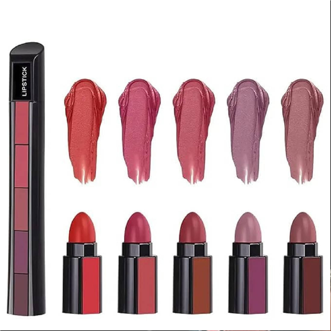     			VAGONS Red Matte Lipstick 150