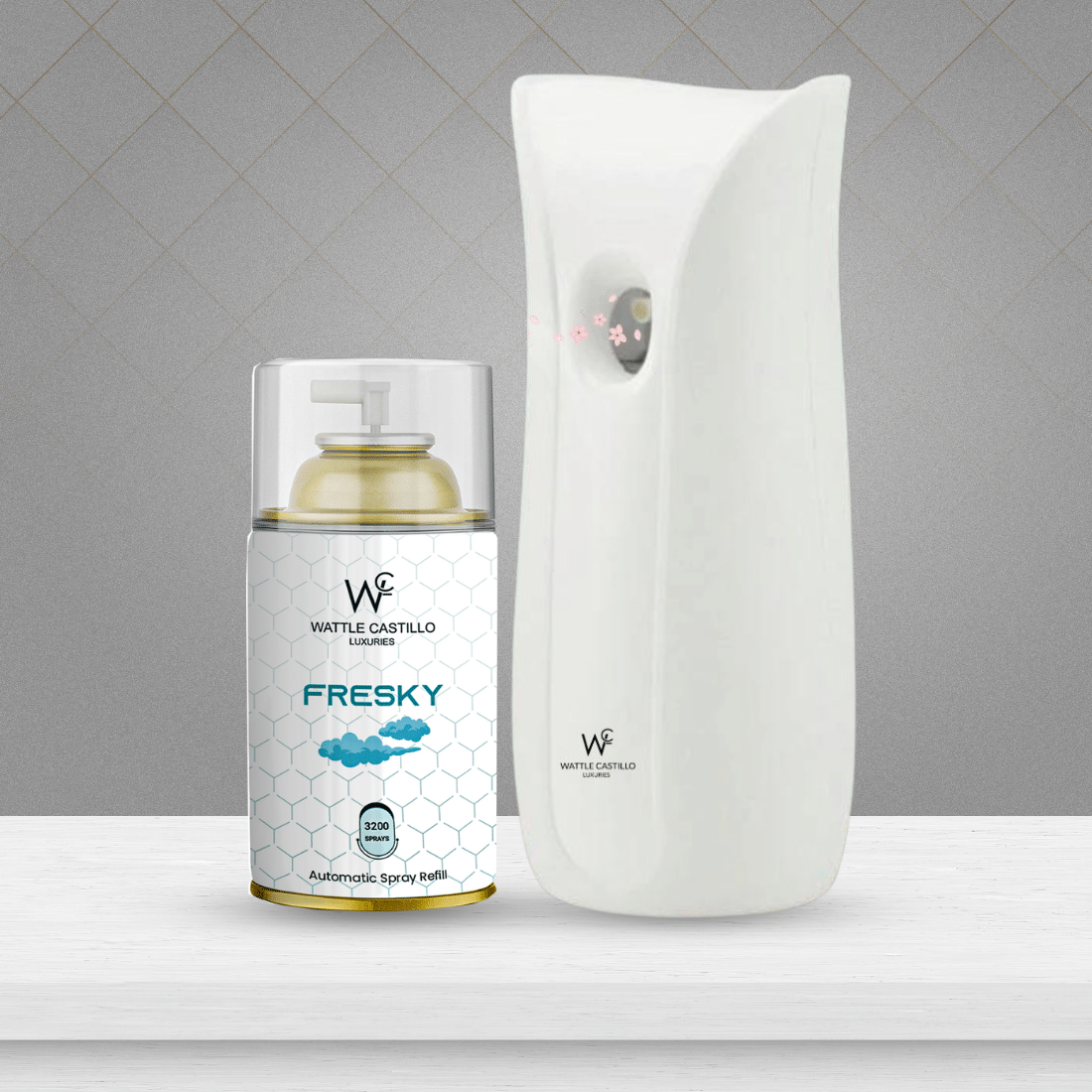 Wattle Castillo Cold Air Diffuser Machine with Refill 265 mL Wattle Castillo Cold Air Diffuser Machine with Refill 265 mL