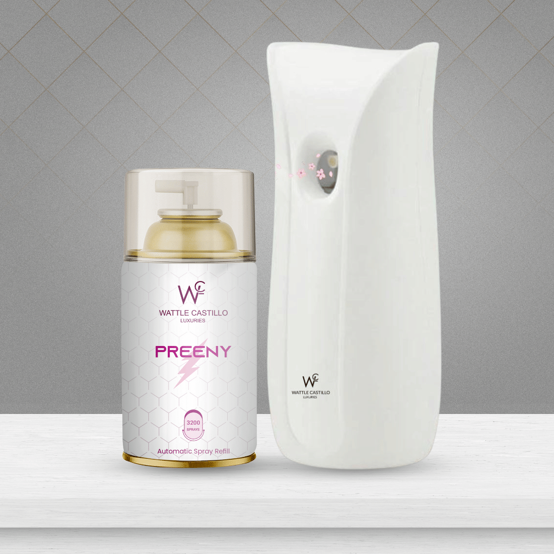 Wattle Castillo Cold Air Diffuser Machine with Refill 265 mL Wattle Castillo Cold Air Diffuser Machine with Refill 265 mL