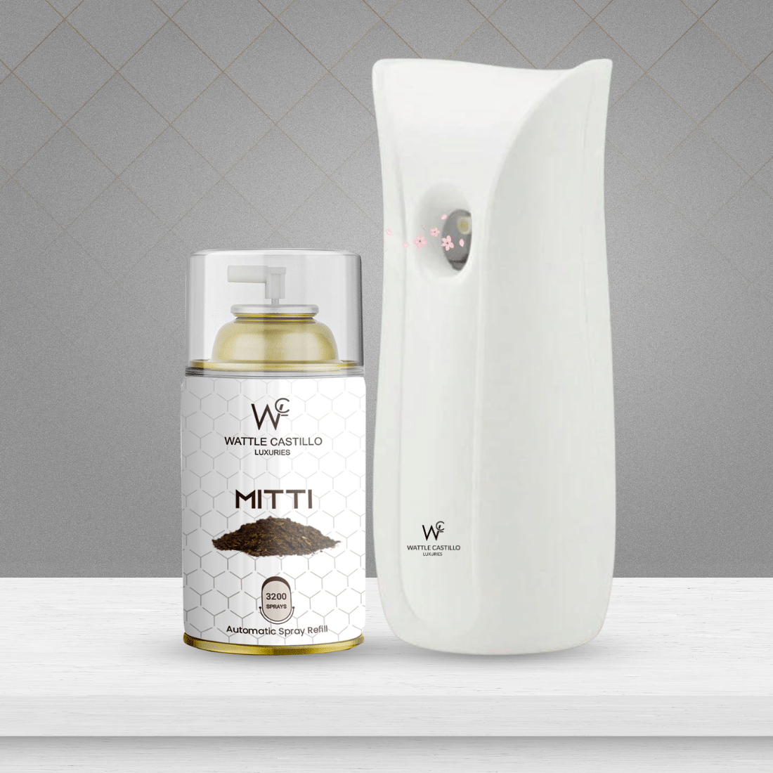     			Wattle Castillo Cold Air Diffuser Machine with Refill 265 mL