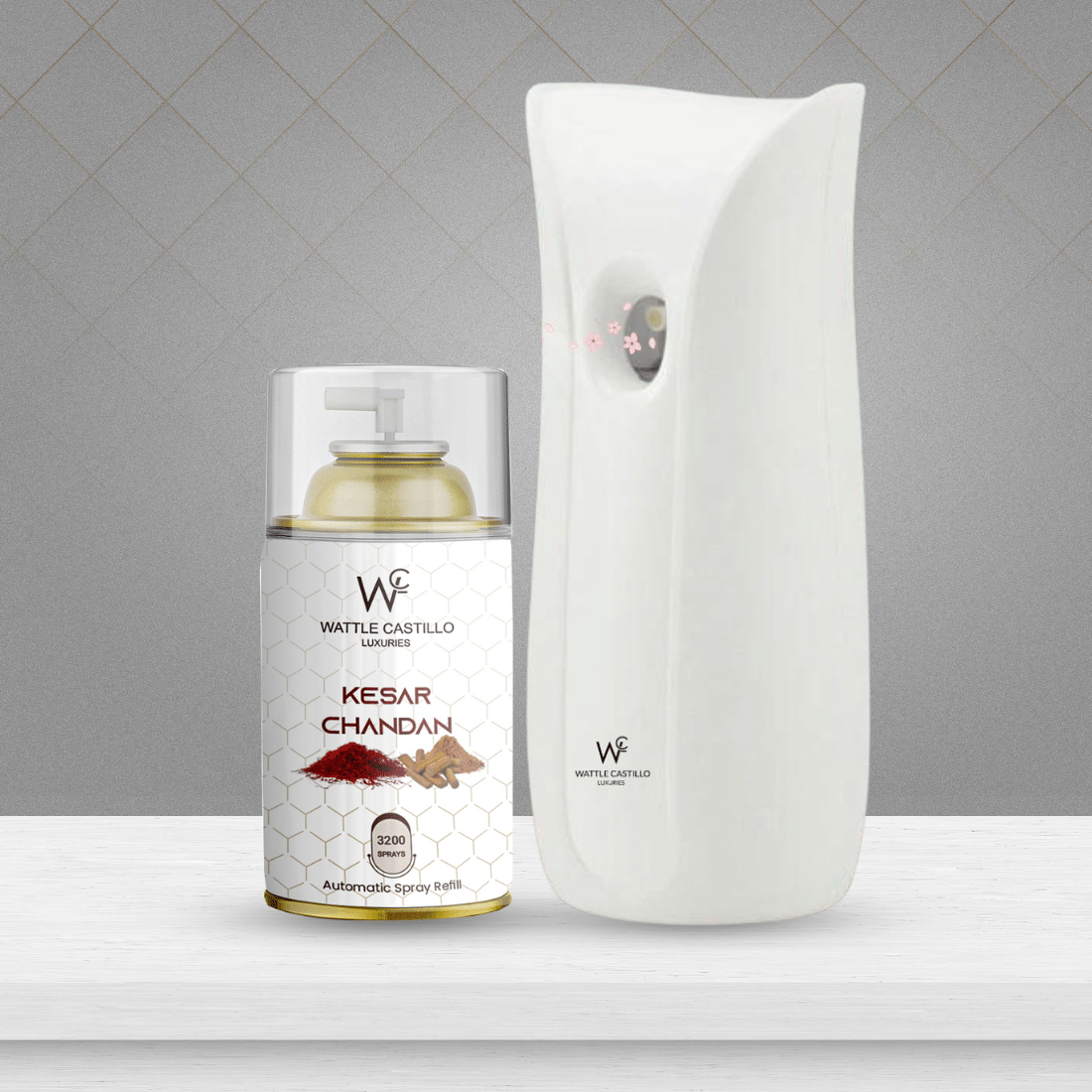 Wattle Castillo Cold Air Diffuser Machine with Refill 265 mL Wattle Castillo Cold Air Diffuser Machine with Refill 265 mL