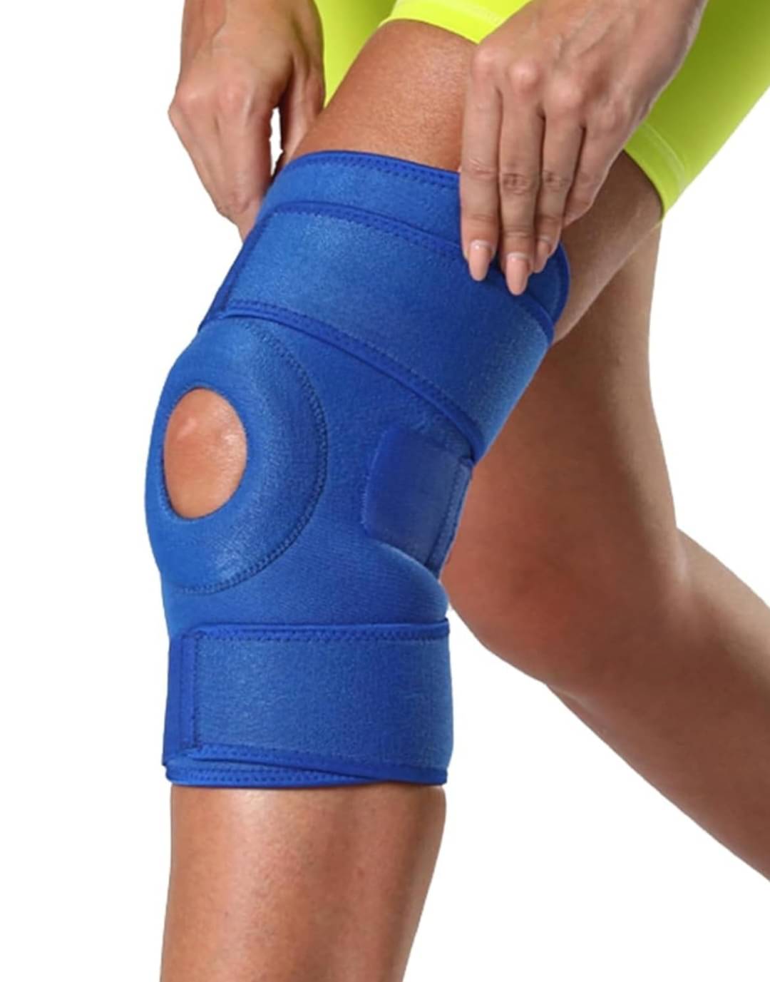 Witzion Unisex Hinged Knee Braces Single Blue ( UNIVERSAL - Size ) Witzion Unisex Hinged Knee Braces Single Blue ( UNIVERSAL - Size )