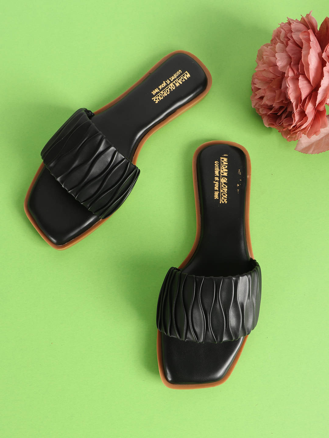    			madam glorious Black Women's Flats