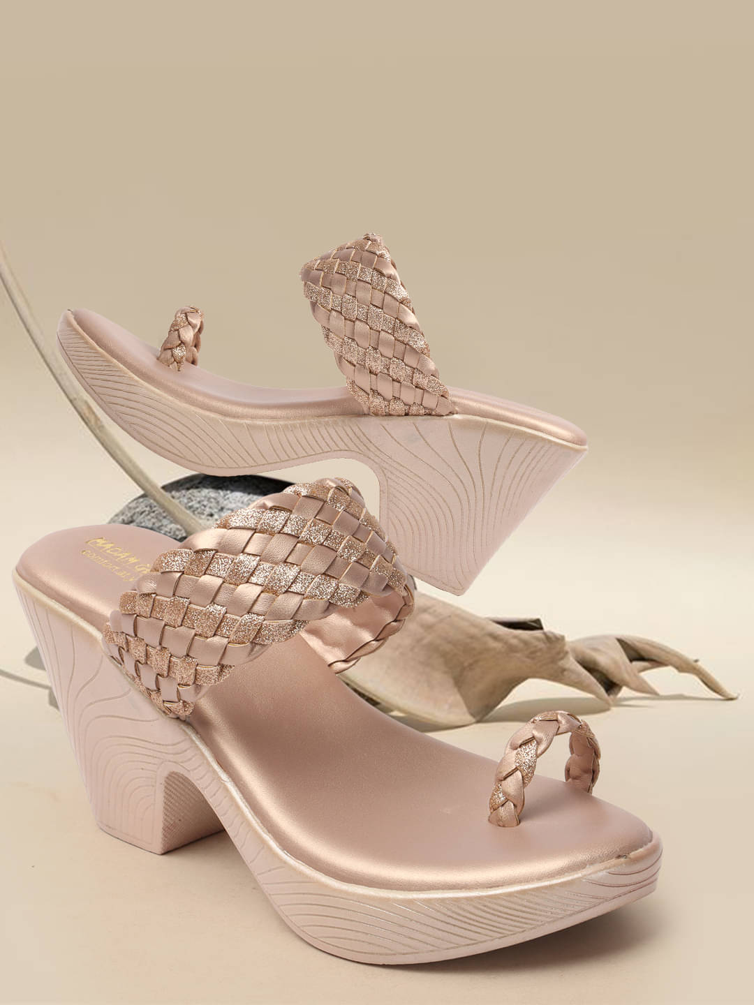 madam glorious Pink Women's Flats madam glorious Pink Women's Flats