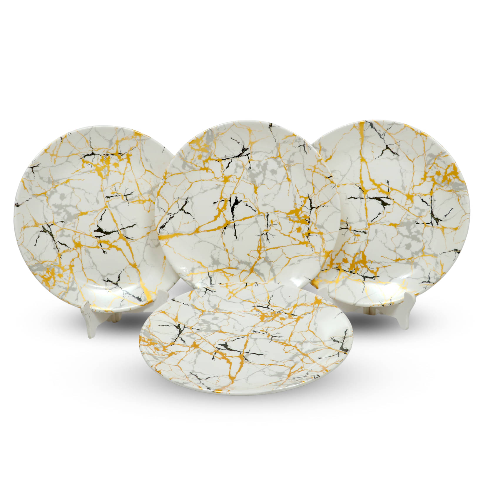 ARIYA 4 Pcs Melamine Multi Color Full Plate ARIYA 4 Pcs Melamine Multi Color Full Plate