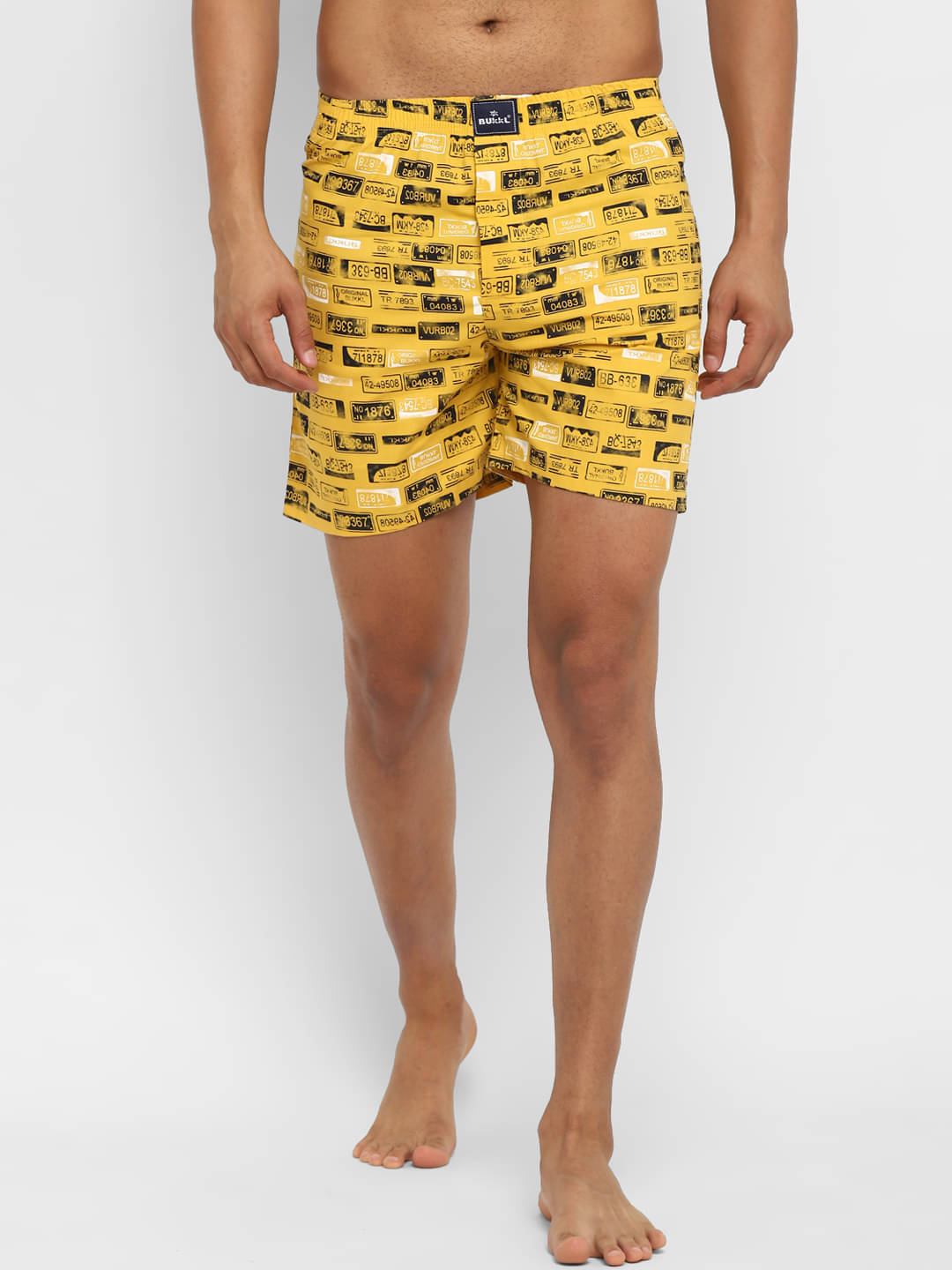     			BUKKL Pack of 1 Cotton Boxers For Men's ( Assorted 1 )