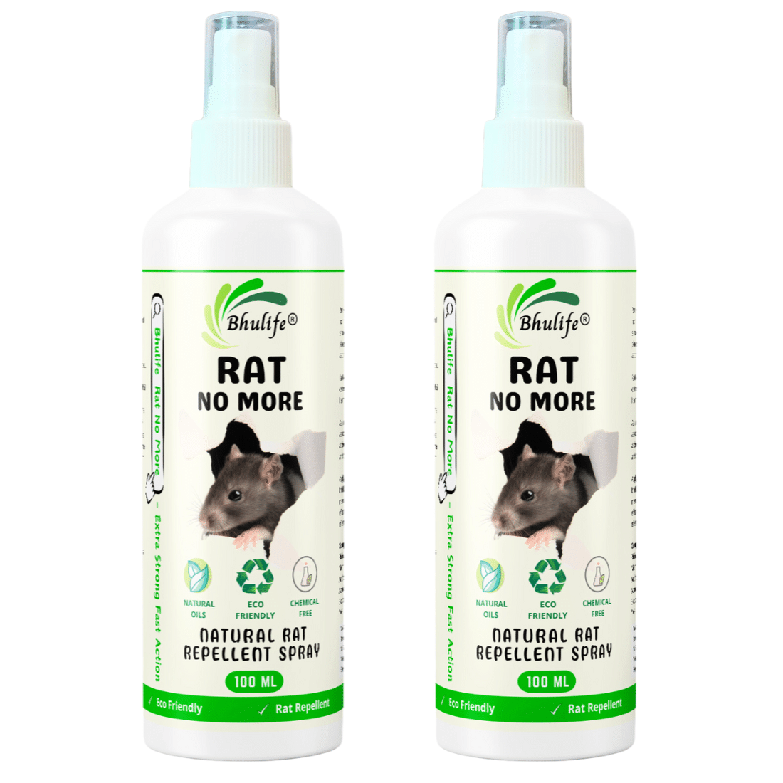 Bhulife Rodent Spray Rat Repellent Spray Pack of 2 Bhulife Rodent Spray Rat Repellent Spray Pack of 2