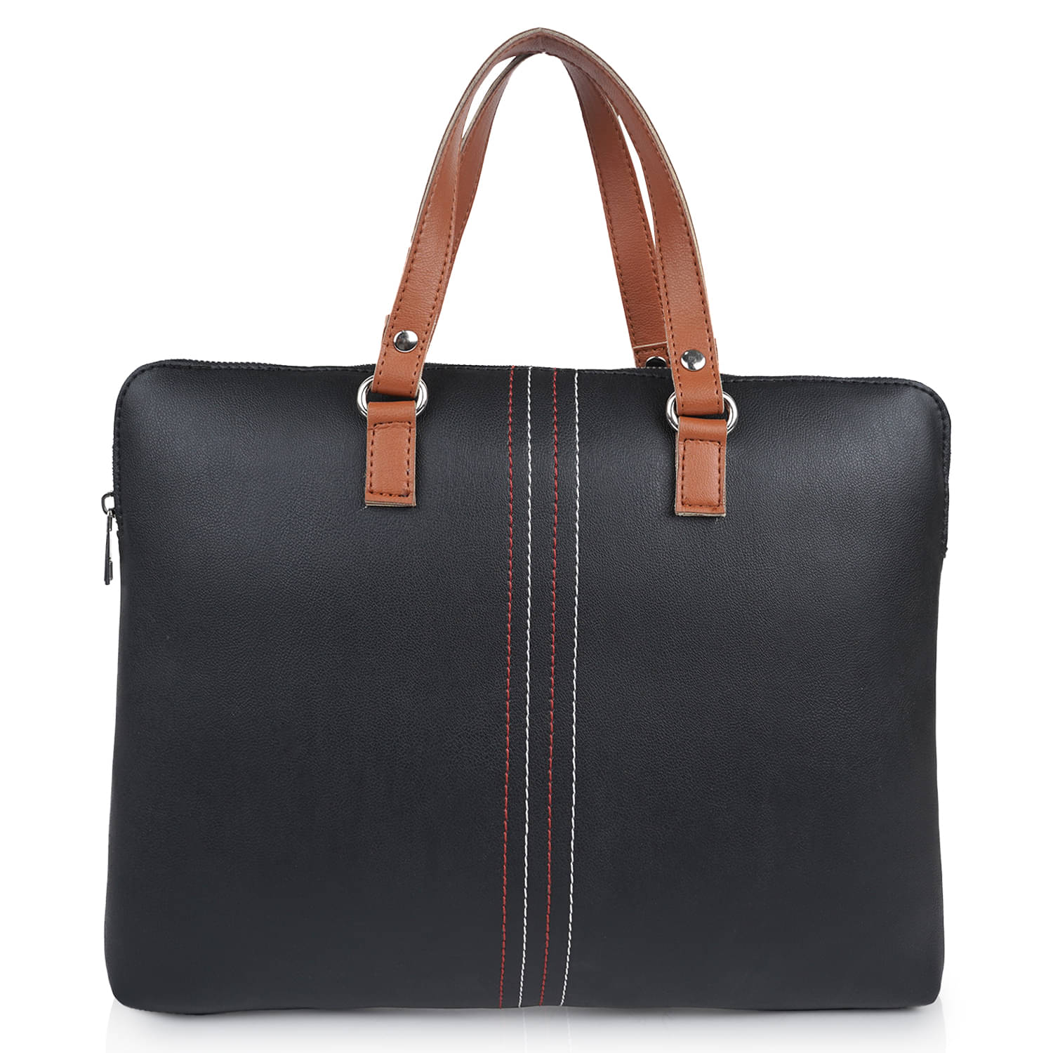     			CIMONI Black Leather Portfolio