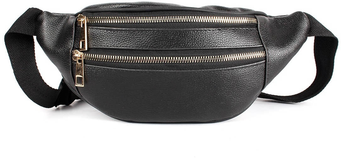 CIMONI Travel Waist Bag P.U. Black Waist Pouch - Handbags | Buy online on ZillyBuy