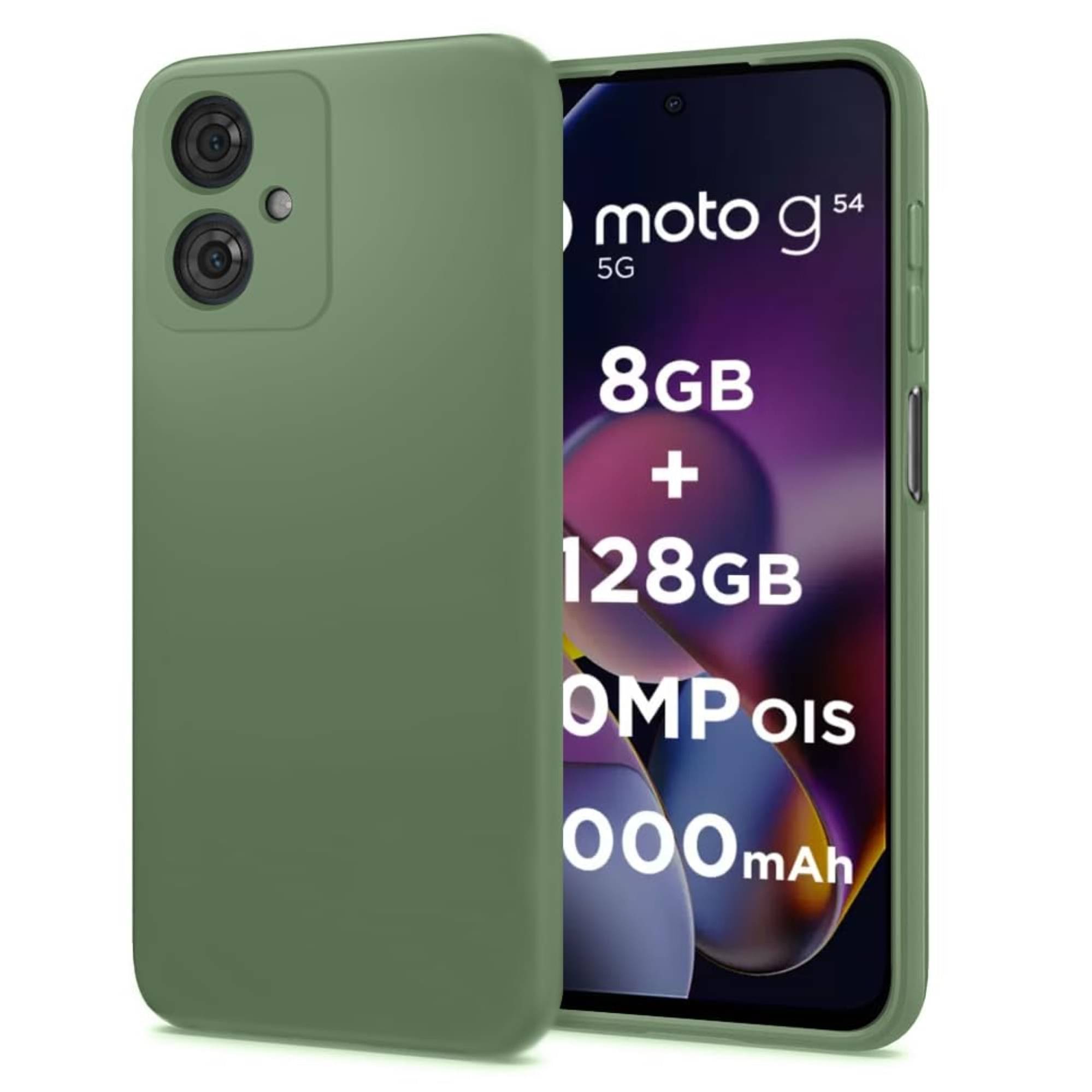     			Case Vault Covers Silicon Soft cases Compatible For Silicon Motorola Moto G54 ( )