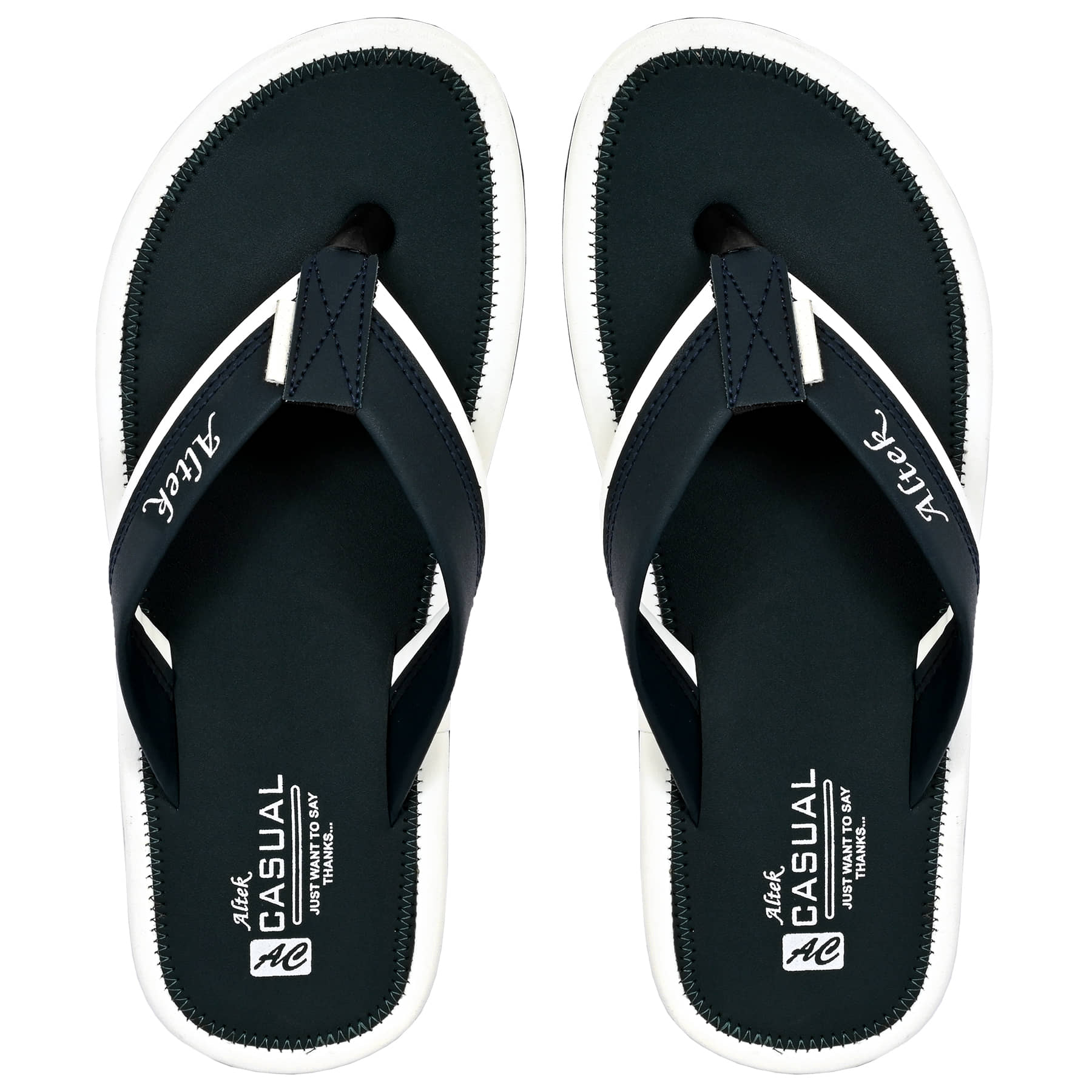 Chappal Wala Green Men's Thong Flip Flop