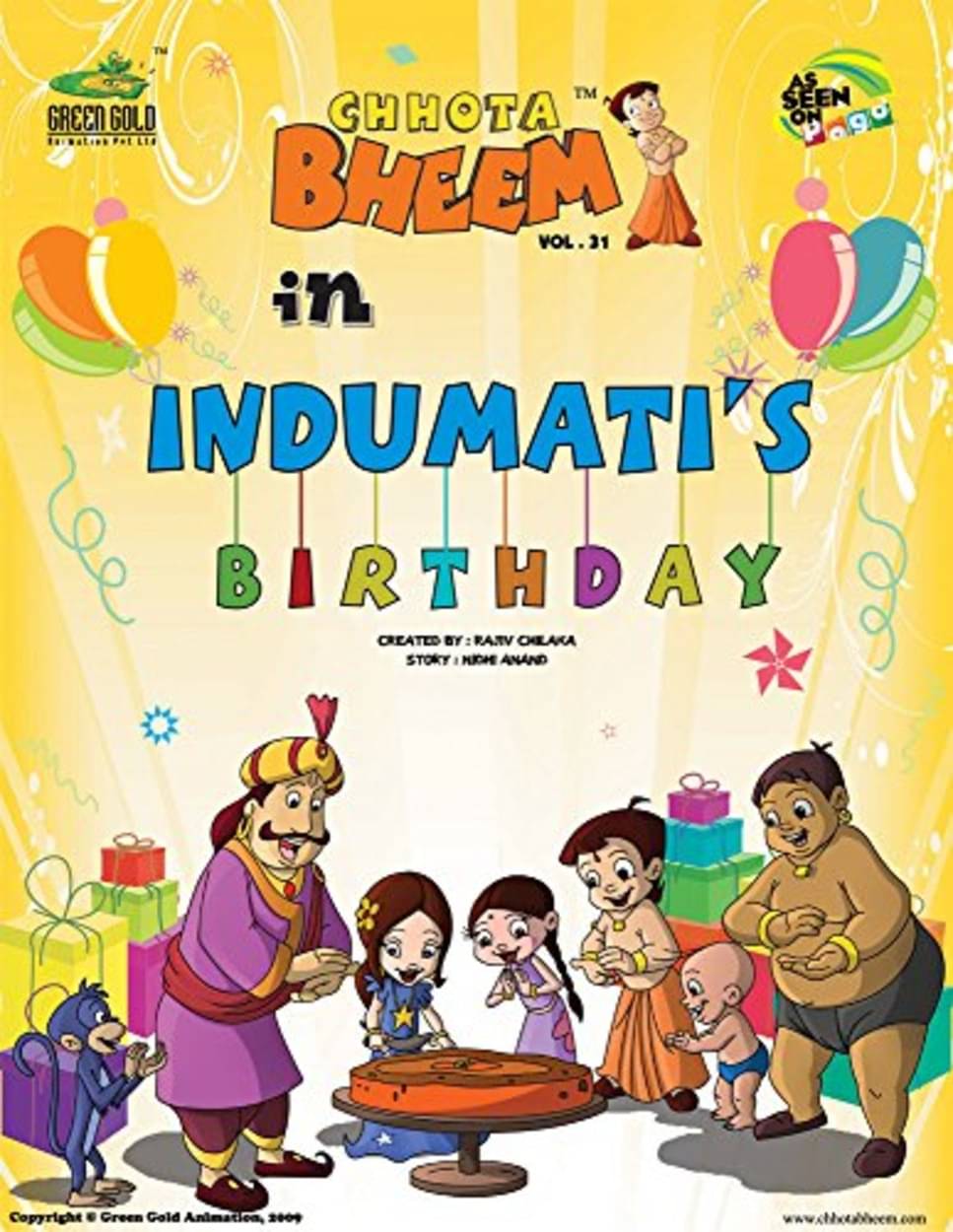 Chhota Bheem in Indumati 's Birthday (Vol 31) (English) Chhota Bheem in Indumati 's Birthday (Vol 31) (English)