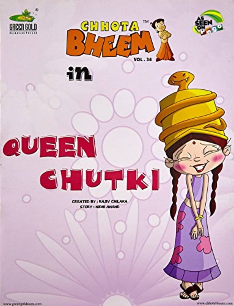     			Chhota Bheem in Queen Chutki (Vol 34) (English)