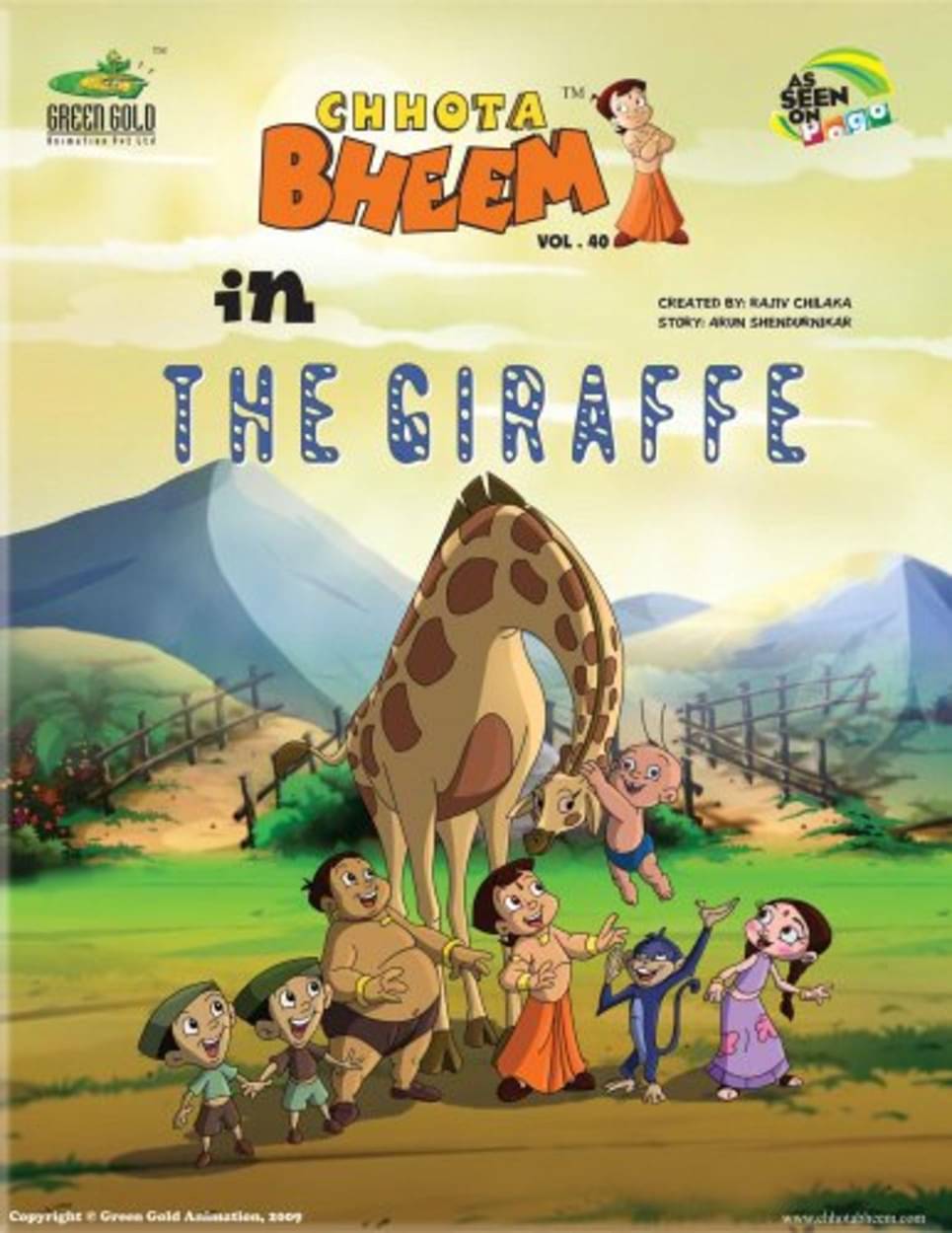     			Chhota Bheem in The Giraffe (Vol 40) (English)