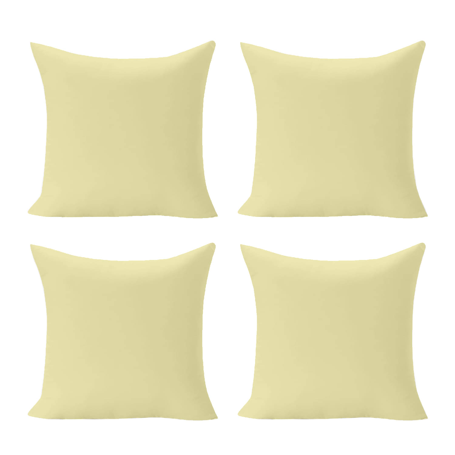     			DIVINE CASA Set of 4 40X40 cm (16X16) Fiber Cushion Fillers