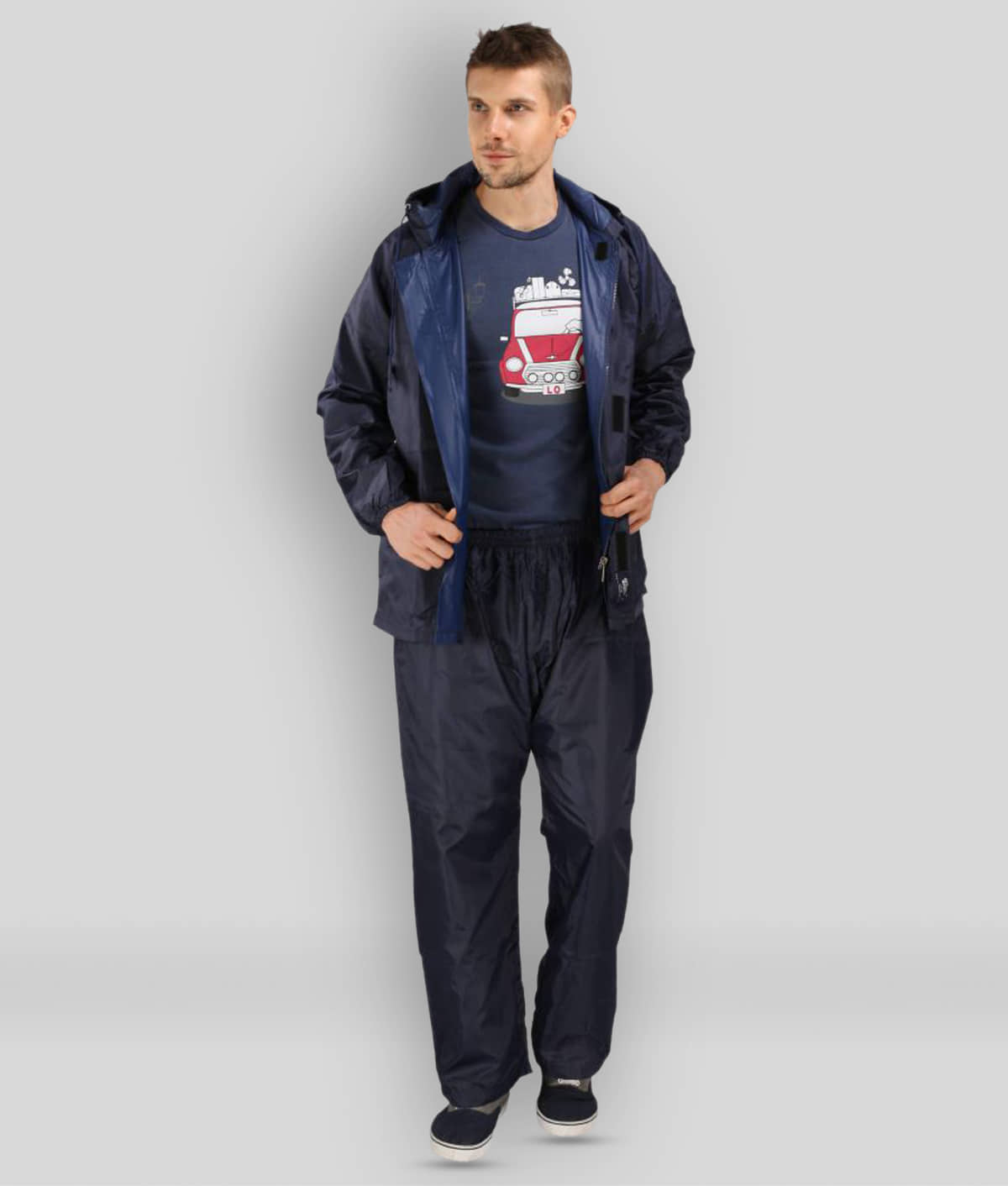 Goodluck Navy Rain Suit