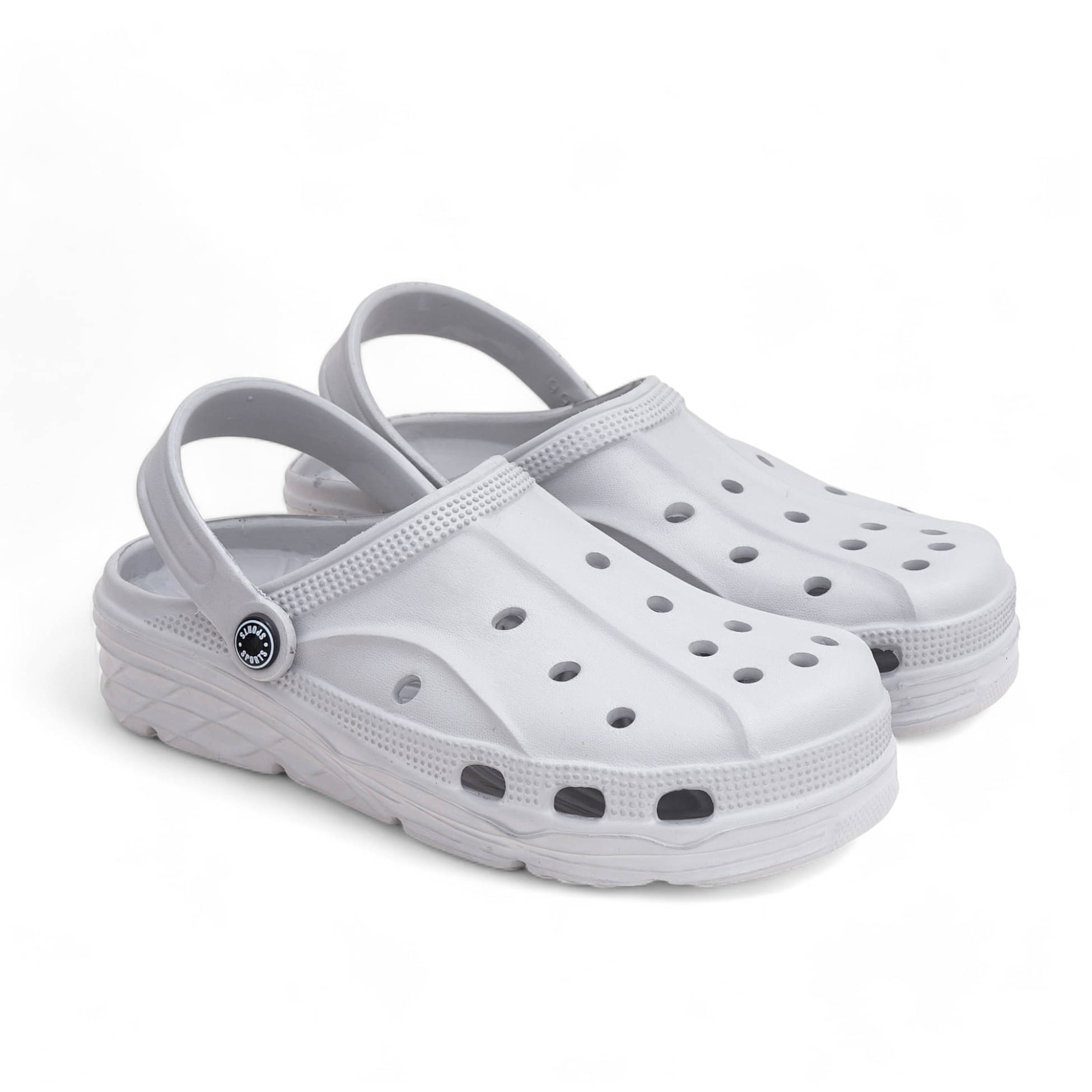     			Hotspot - Grey Men's Clogs