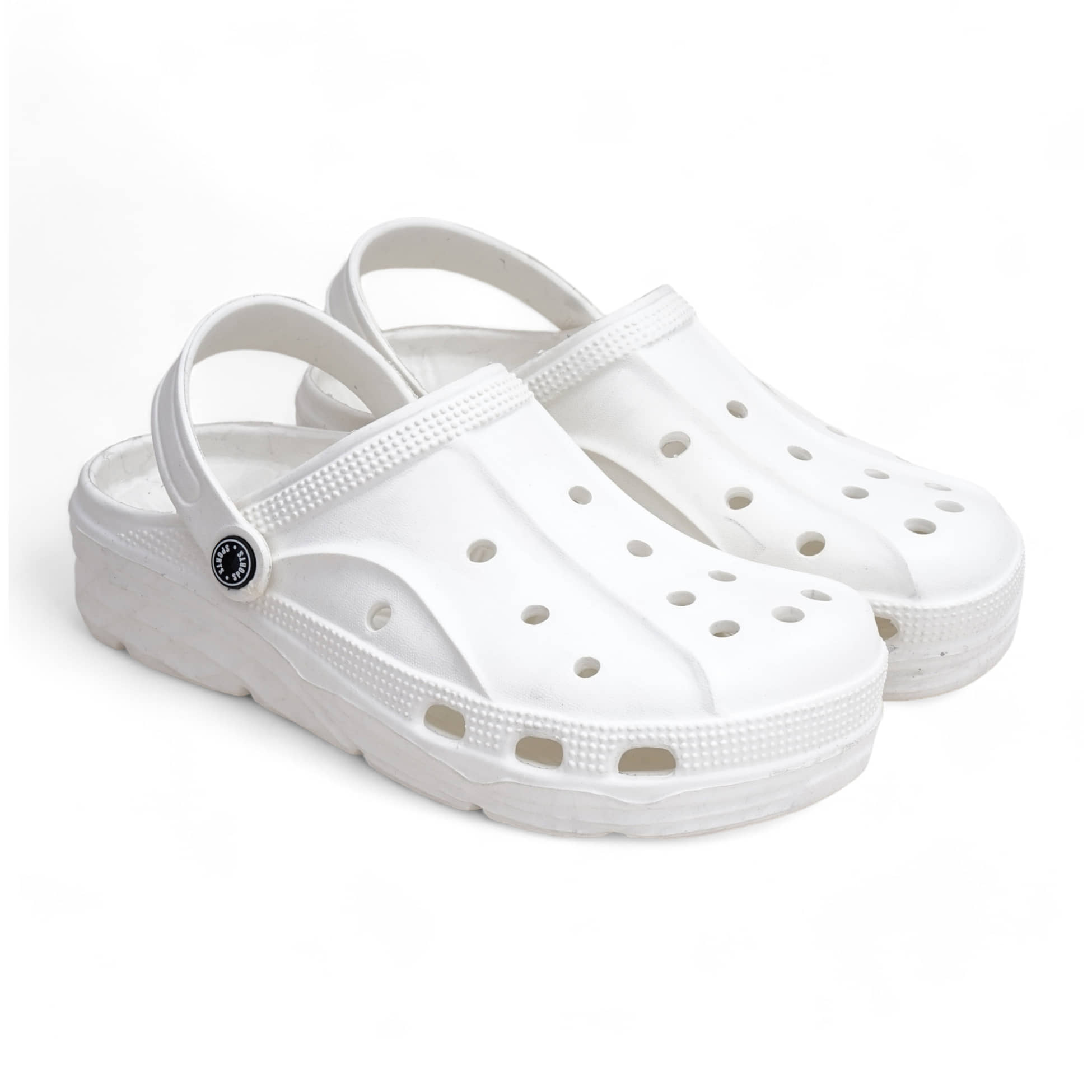 Hotspot - White Men's Clogs