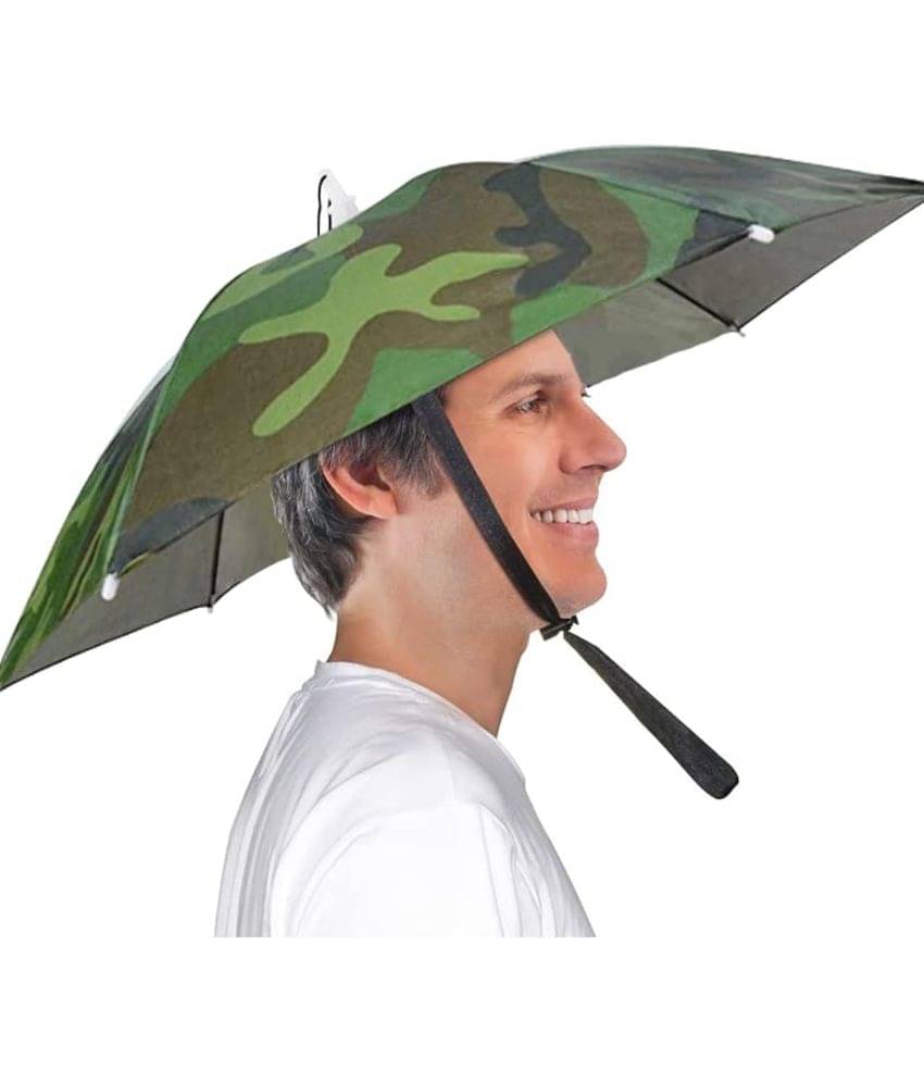 Infispace Headwear Cap Umbrella Army Color Soft Durable, Adjustable Elastic, (21) Size Fits All Ages Plastic Hat Cap Umbrella for Kids, Men/Women and Adults Rain Protection Headwear Hat Umbrella (Army) Pack of 1 Infispace Headwear Cap Umbrella Army Color Soft Durable, Adjustable Elastic, (21) Size Fits All Ages Plastic Hat Cap Umbrella for Kids, Men/Women and Adults Rain Protection Headwear Hat Umbrella (Army) Pack of 1