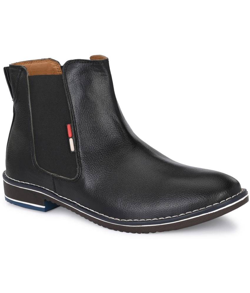 Leeport - Black Men's Chelsea Boots Leeport - Black Men's Chelsea Boots