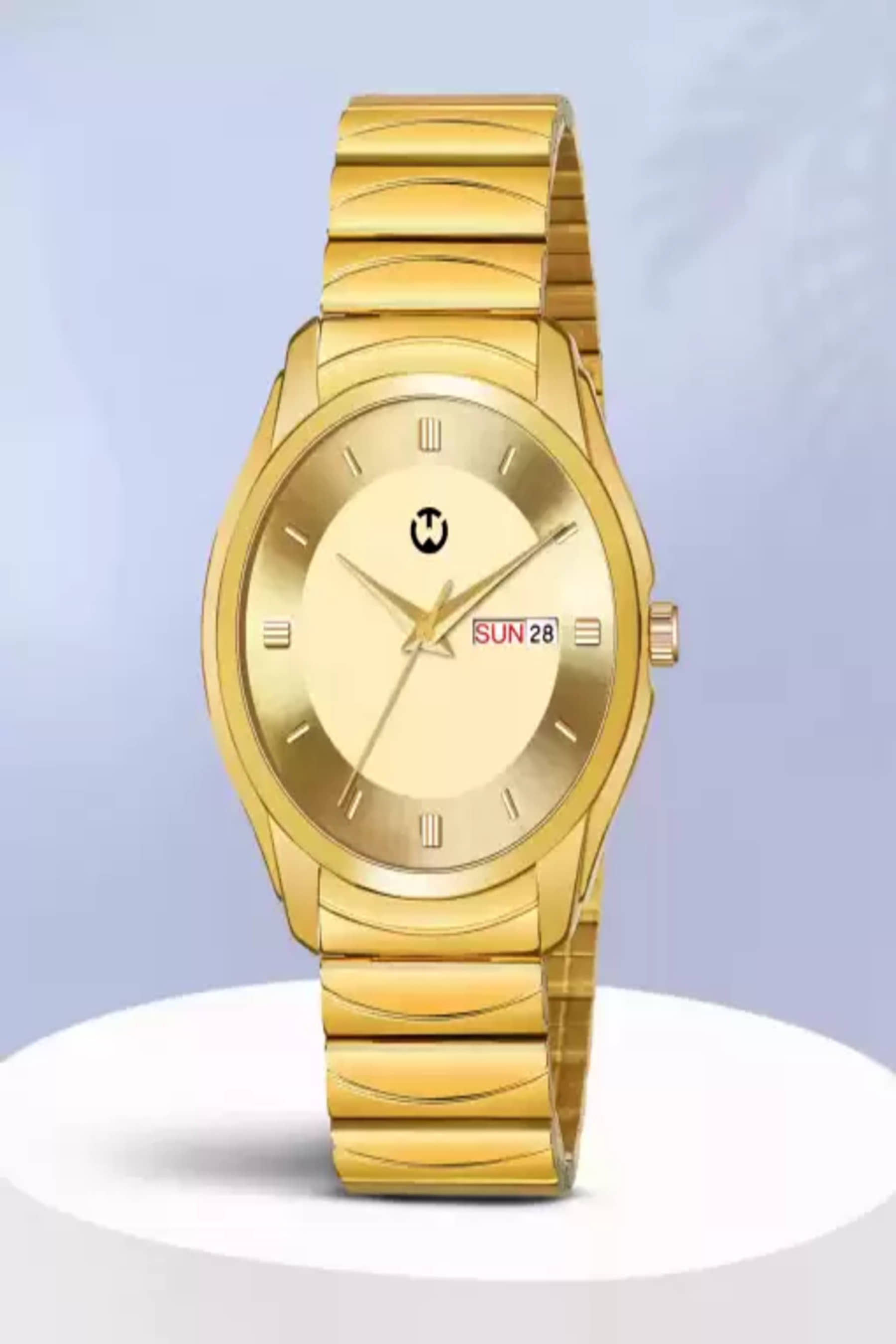 Louis Craft Gold Stainless Steel Analog Men's Watch