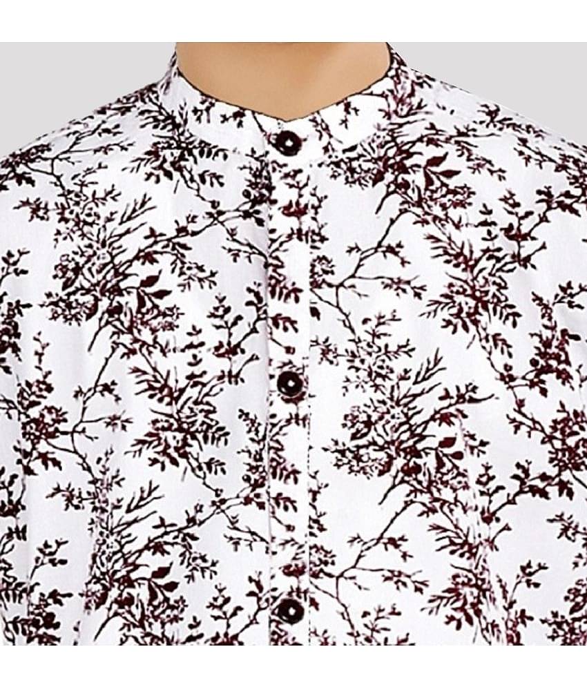 Made In The Shade Pack of 1 Boys 100% Cotton Full Sleeves Shirt ( Maroon )