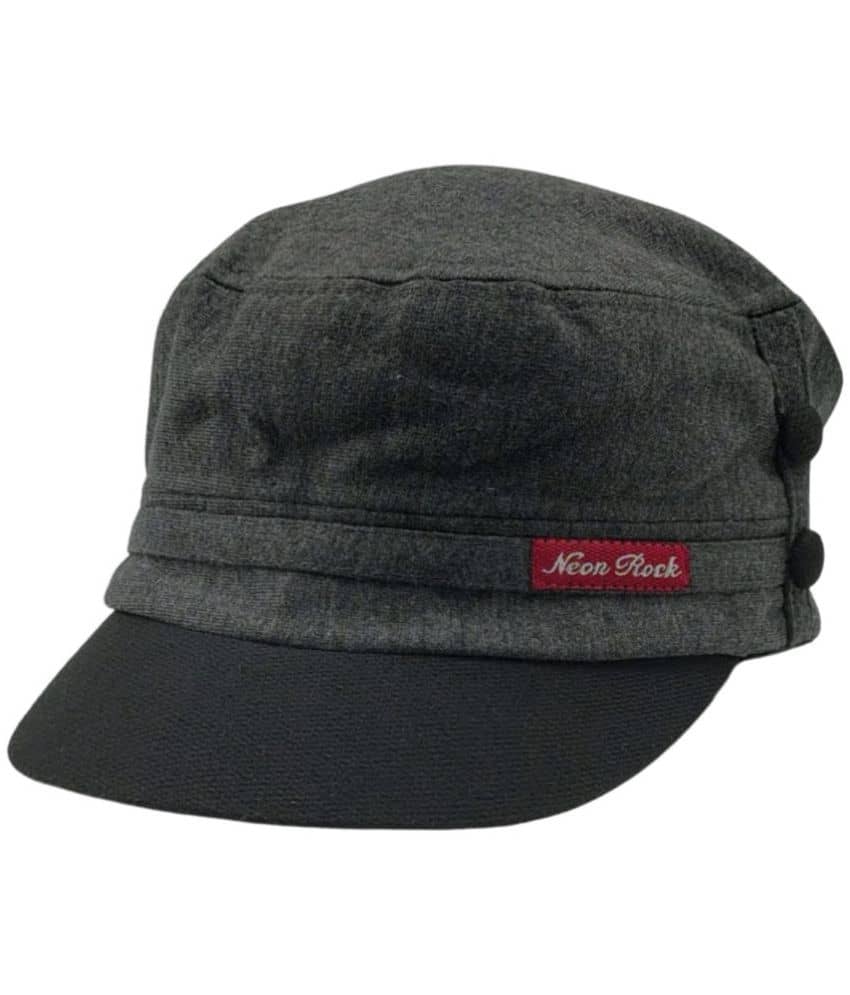 Neon Rock - Gray Cotton Men's Cap ( Pack of 1 )