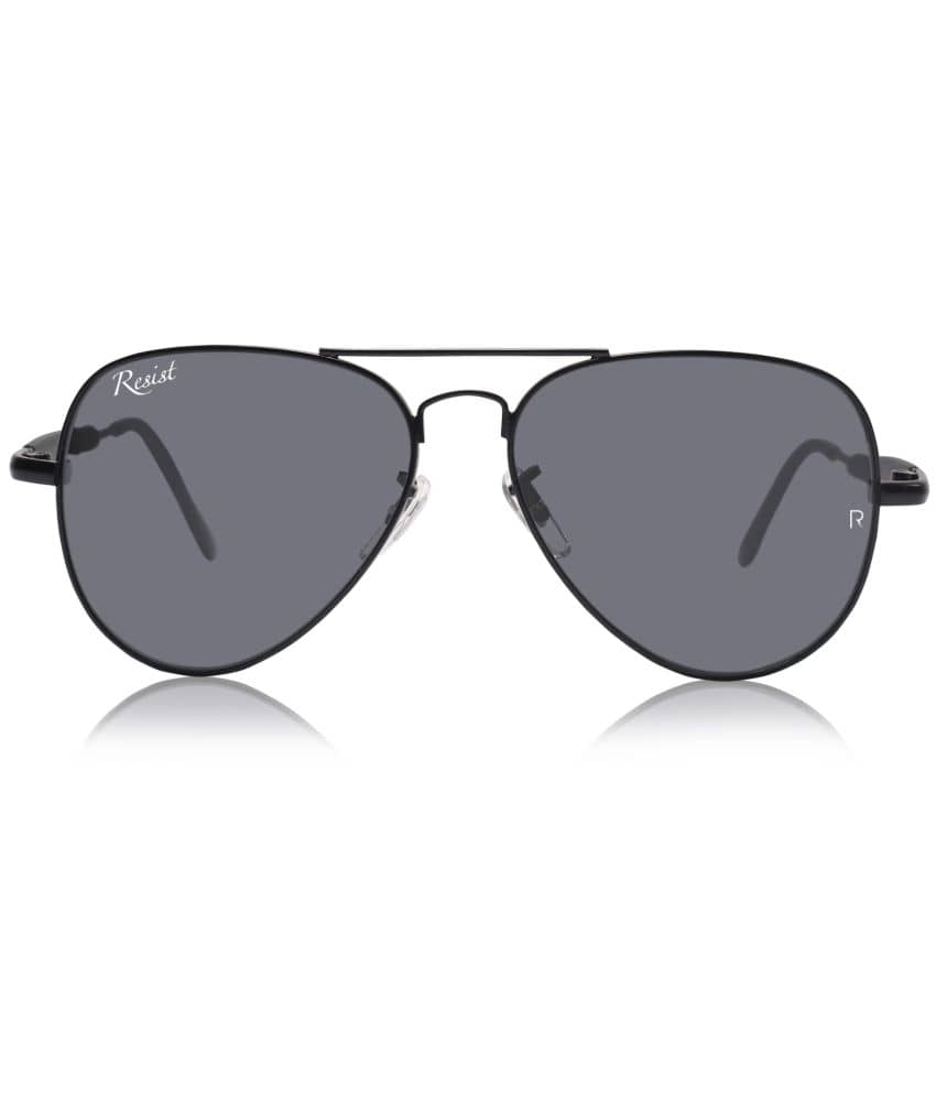 RESIST EYEWEAR Black Pilot Sunglasses ( Pack of 1 ) - Sunglasses | Buy online on ZillyBuy