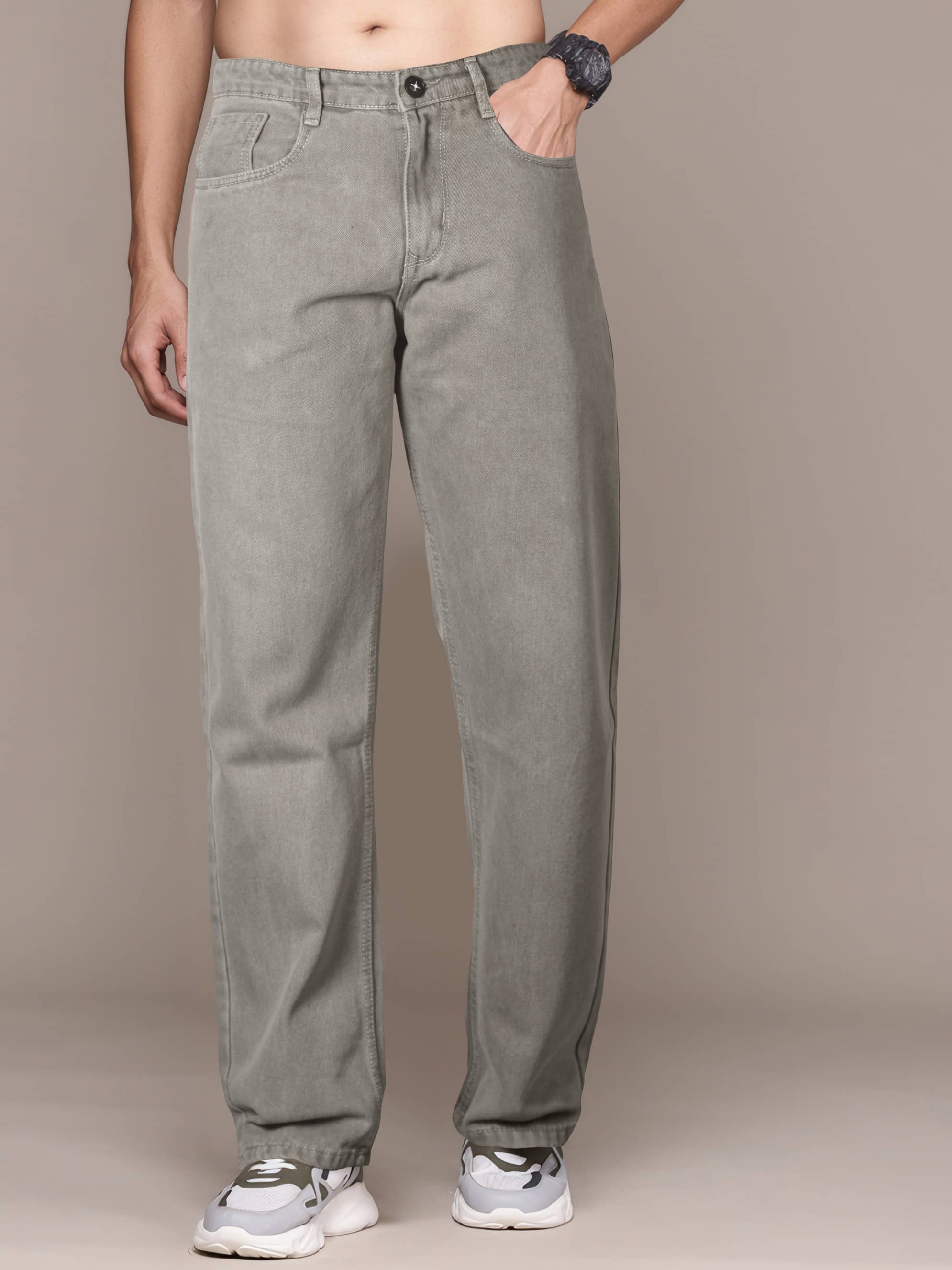 RIG BONE Basic Men's Jeans - Beige ( Pack of 1 ) - Jeans | Buy online on ZillyBuy