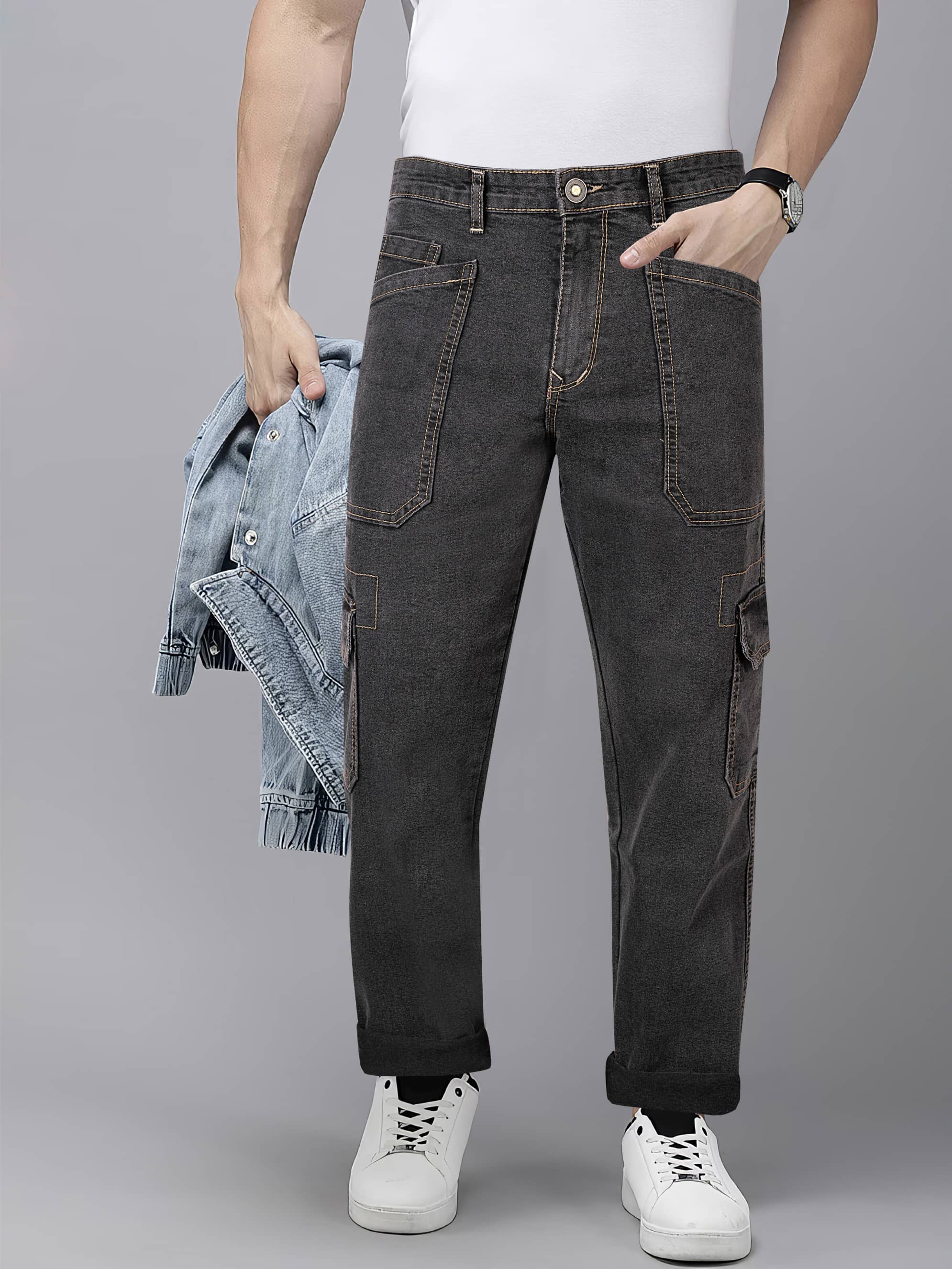 RIG BONE Faded Men's Jeans - Black ( Pack of 1 ) - Jeans | Buy online on ZillyBuy