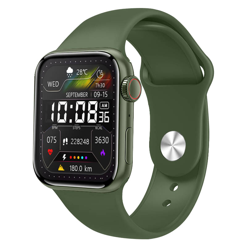 SKYRISE TFT BT Calling Smart Watch with Rubber Strap Upto 24 hours Backup ( Green ) SKYRISE TFT BT Calling Smart Watch with Rubber Strap Upto 24 hours Backup ( Green )