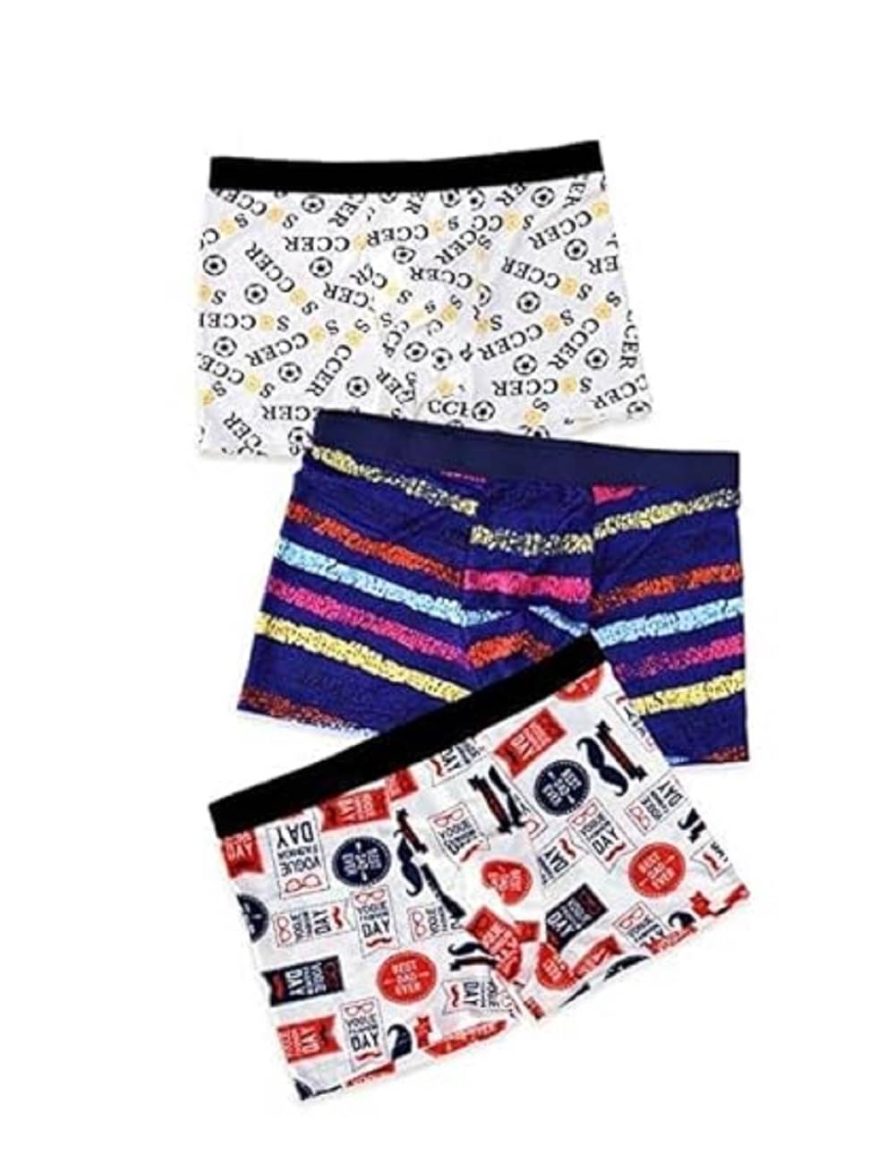 SONME ENTERPRISES Pack of 3 Nylon Trunks For Men's ( Multicolor ) SONME ENTERPRISES Pack of 3 Nylon Trunks For Men's ( Multicolor )