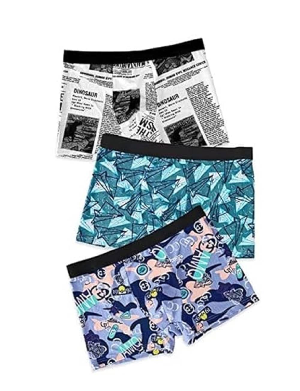 SONME ENTERPRISES Pack of 3 Nylon Trunks For Men's ( Multicolor )