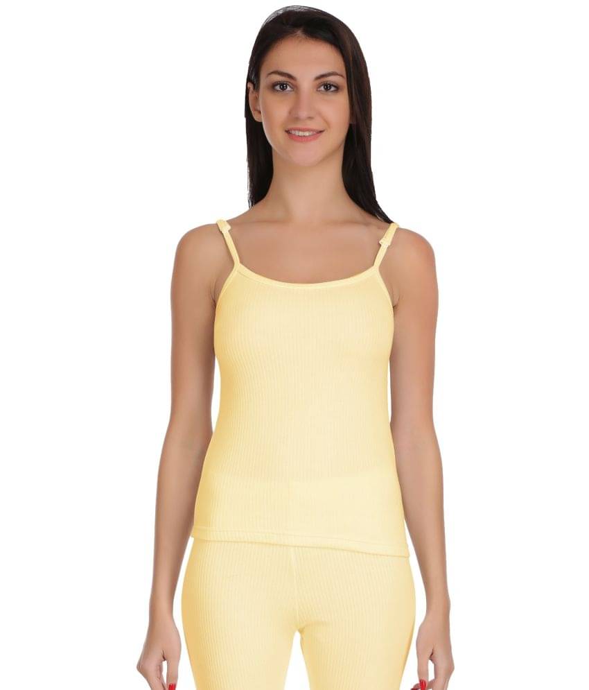     			Selfcare Cotton Blend Topwear - Beige Single
