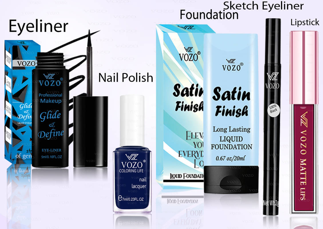     			VOZO Makeup Kit ( Professional Cosmetic Kit with Ultra-Pigmented Set-123 )
