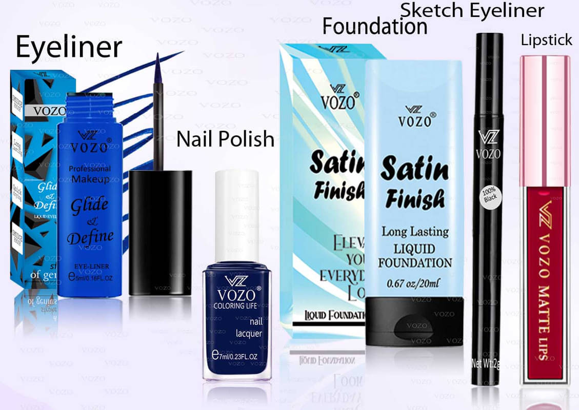 VOZO Makeup Kit ( Professional Cosmetic Kit with Ultra-Pigmented Set-136 )     			VOZO Makeup Kit ( Professional Cosmetic Kit with Ultra-Pigmented Set-136 )