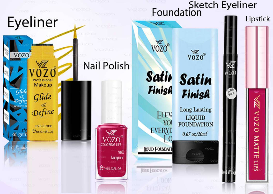     			VOZO Makeup Kit ( Professional Cosmetic Kit with Ultra-Pigmented Set-185 )