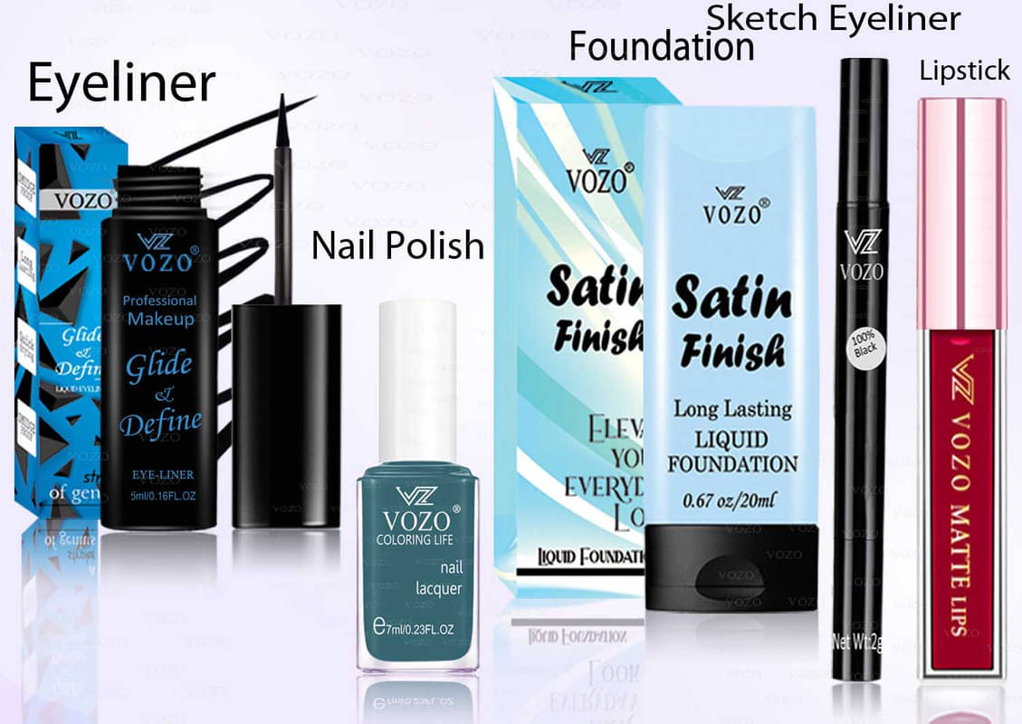     			VOZO Makeup Kit ( Professional Cosmetic Kit with Ultra-Pigmented Set-199 )