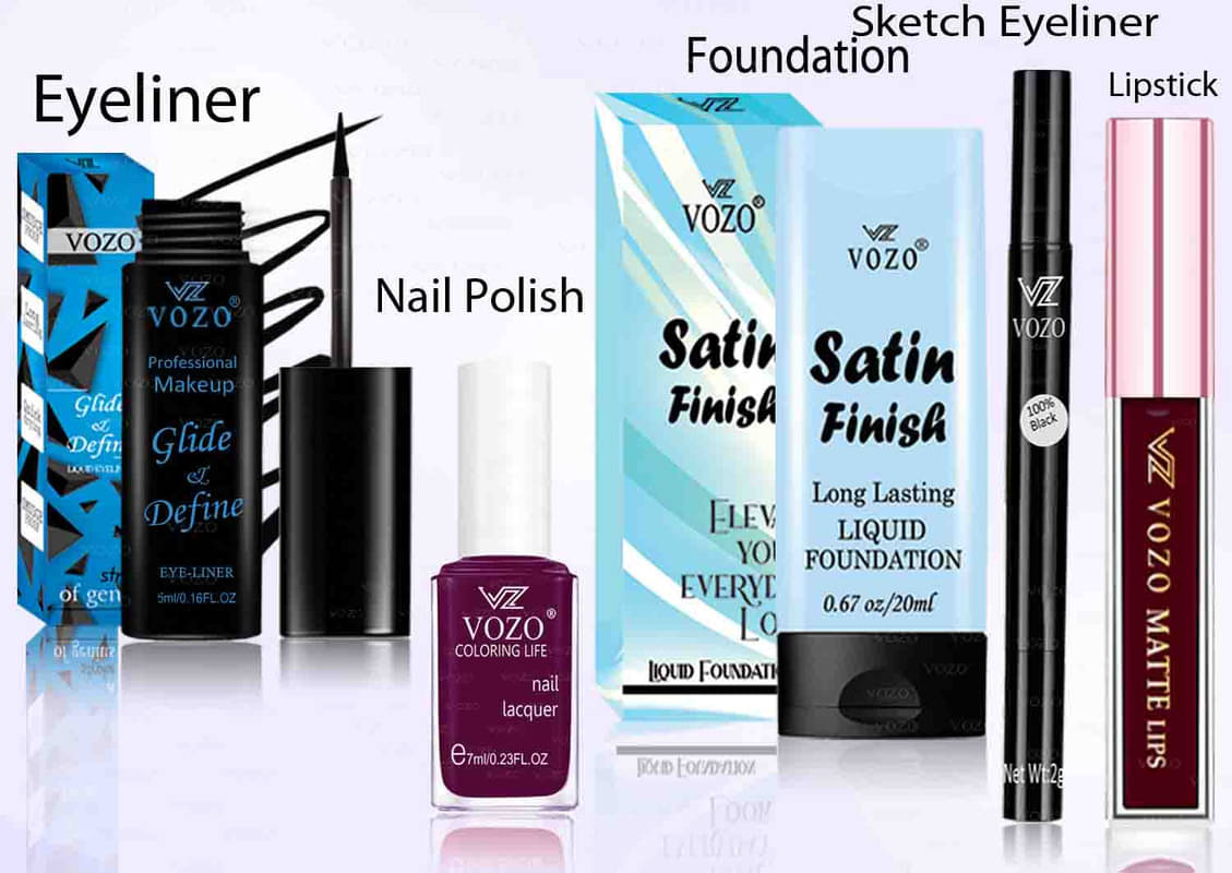 VOZO Makeup Kit ( Professional Cosmetic Kit with Ultra-Pigmented Set-259 ) VOZO Makeup Kit ( Professional Cosmetic Kit with Ultra-Pigmented Set-259 )