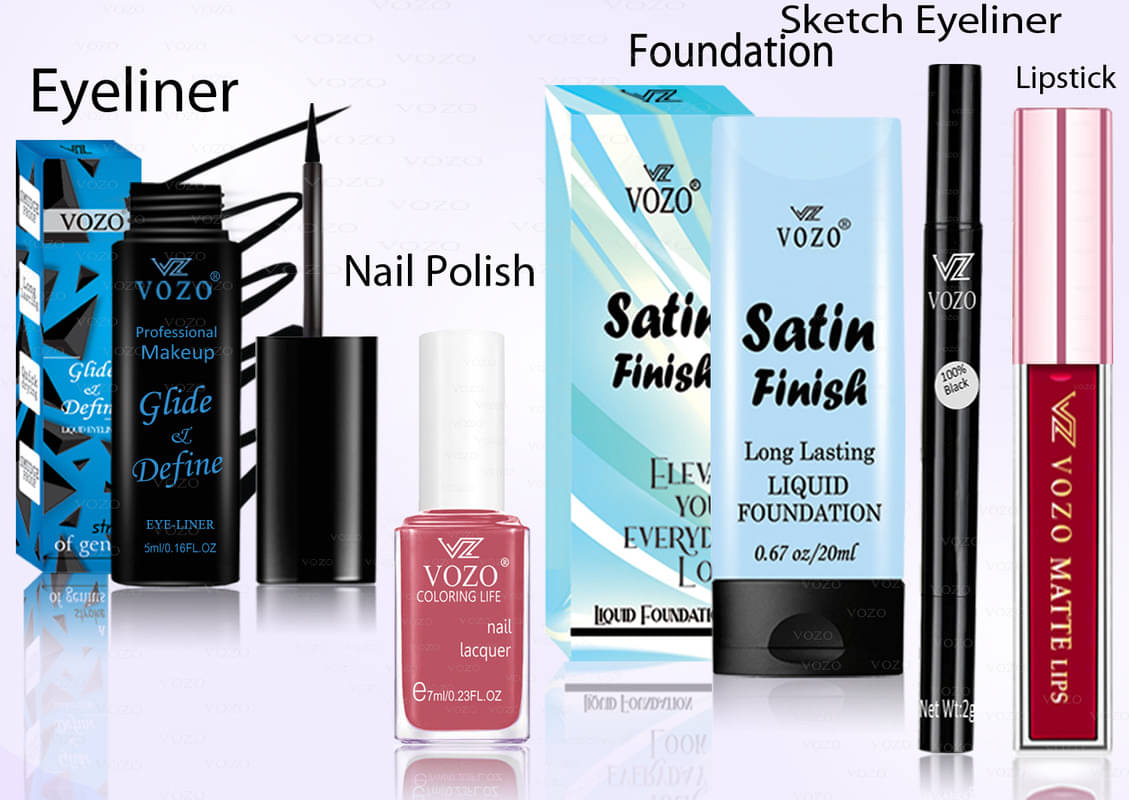 VOZO Makeup Kit ( Professional Cosmetic Kit with Ultra-Pigmented Set-103 )     			VOZO Makeup Kit ( Professional Cosmetic Kit with Ultra-Pigmented Set-103 )