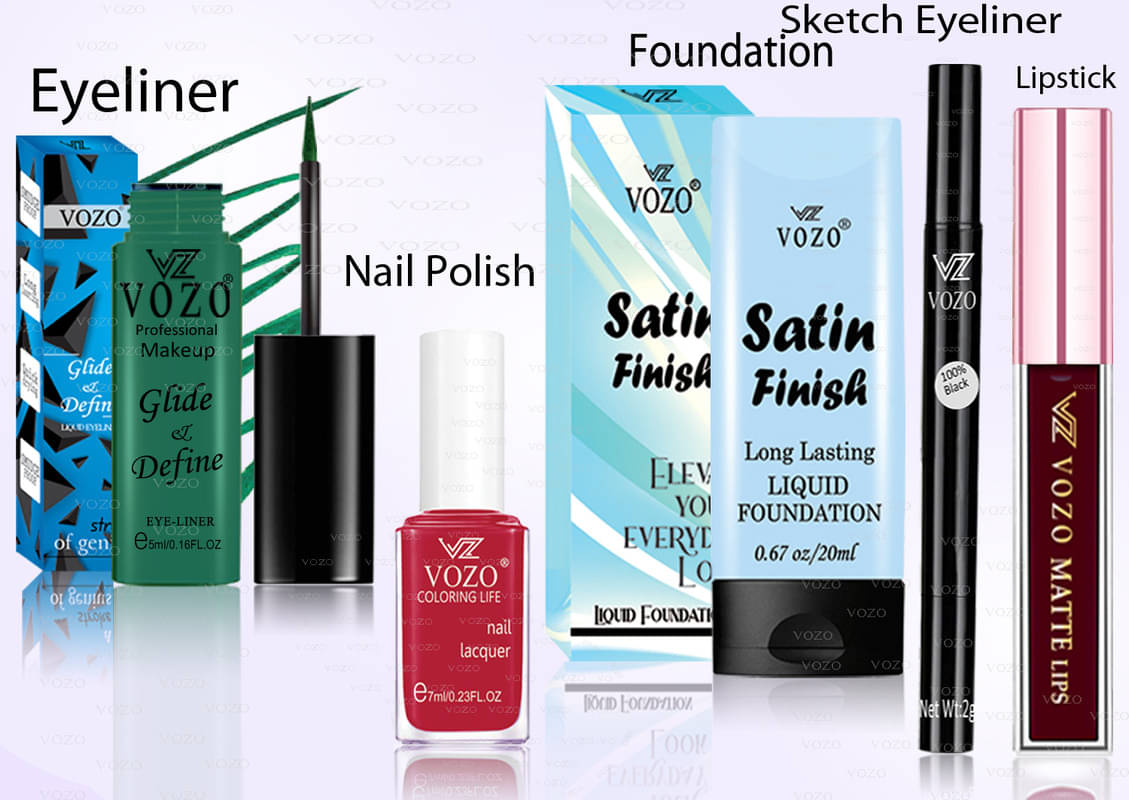 VOZO Makeup Kit ( Professional Cosmetic Kit with Ultra-Pigmented Set-12 ) VOZO Makeup Kit ( Professional Cosmetic Kit with Ultra-Pigmented Set-12 )