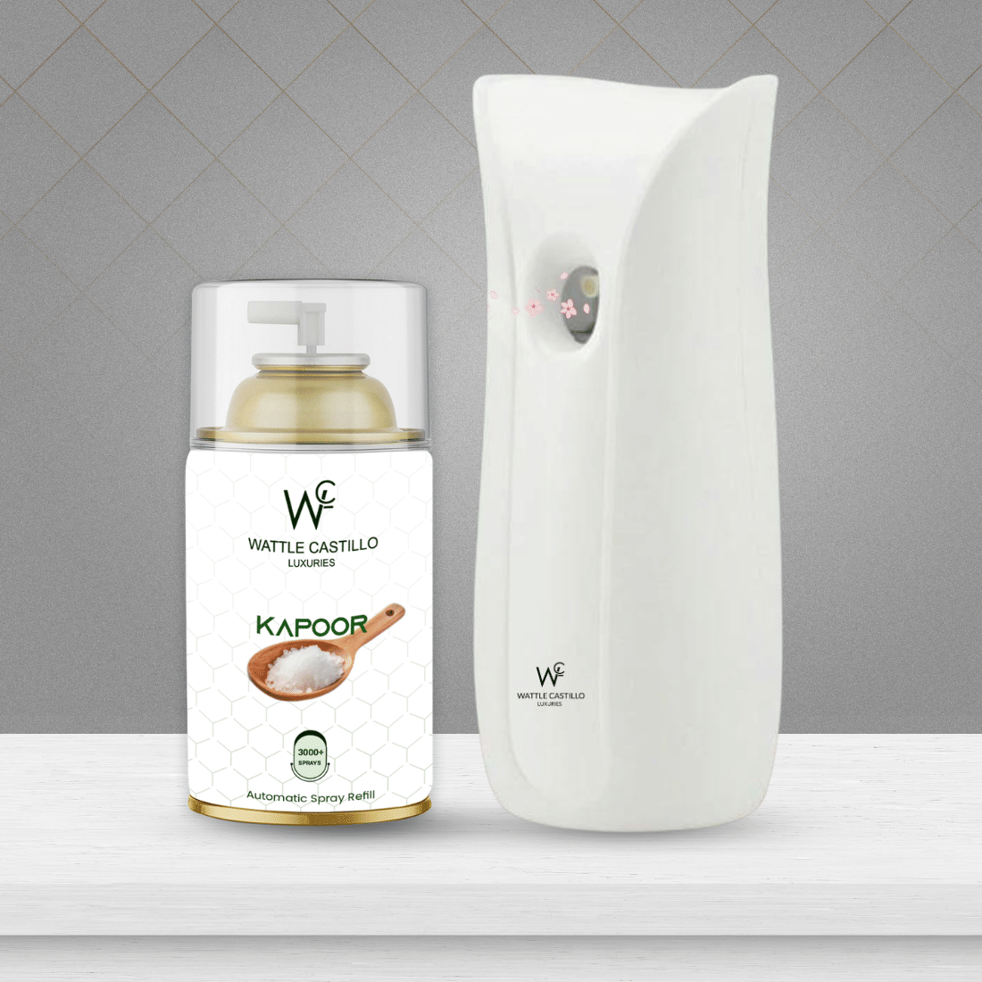 Wattle Castillo Cold Air Diffuser Machine with Refill 265 mL Wattle Castillo Cold Air Diffuser Machine with Refill 265 mL
