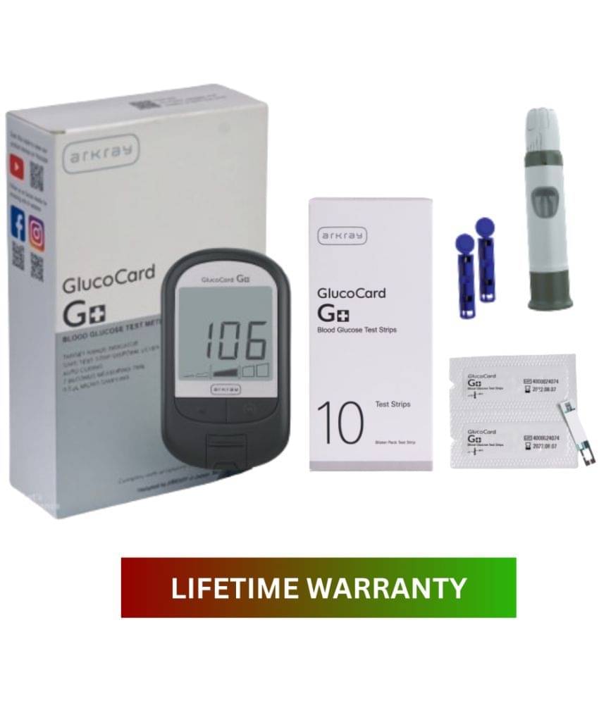 Arkray G+ Kit: 10 Strips, 25 Lancets Glucometer Arkray G+ Kit: 10 Strips, 25 Lancets Glucometer