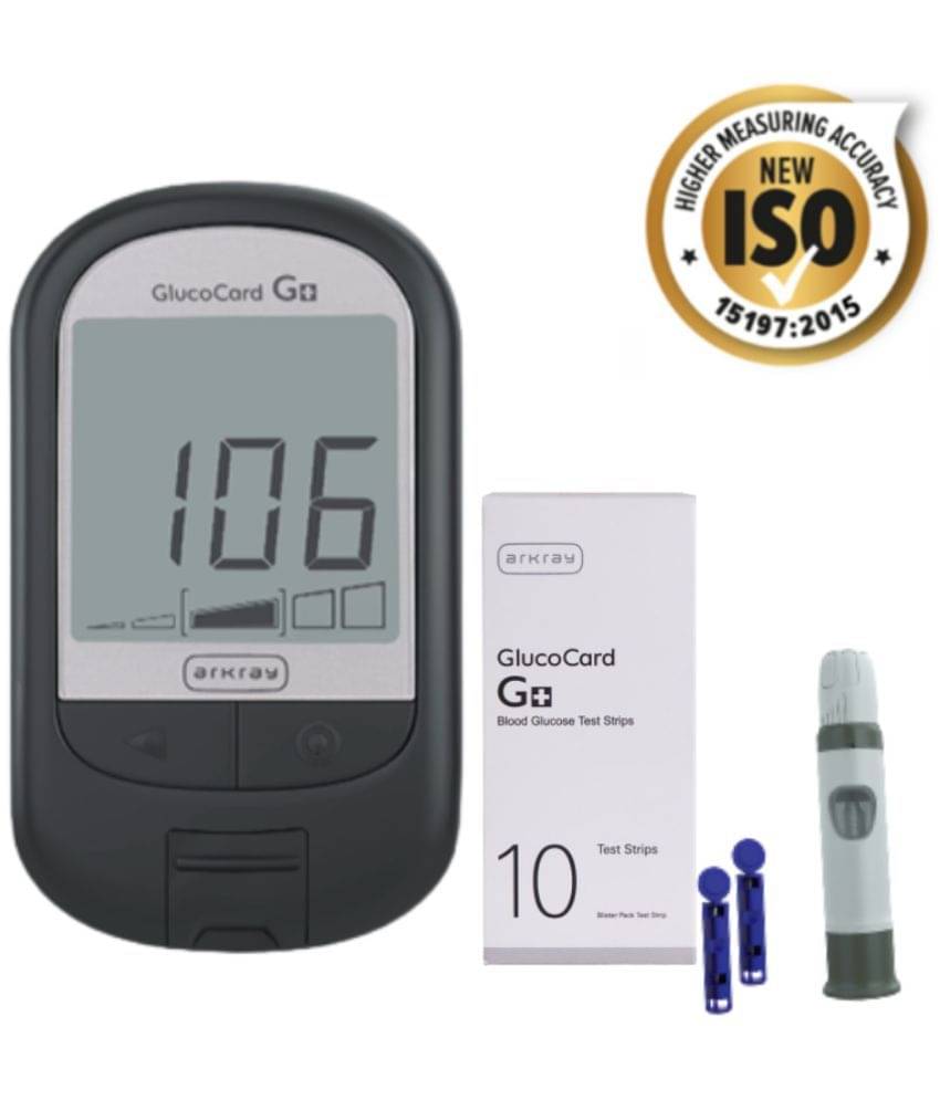     			Arkray G+ Kit: 10 Strips, 25 Lancets Glucometer