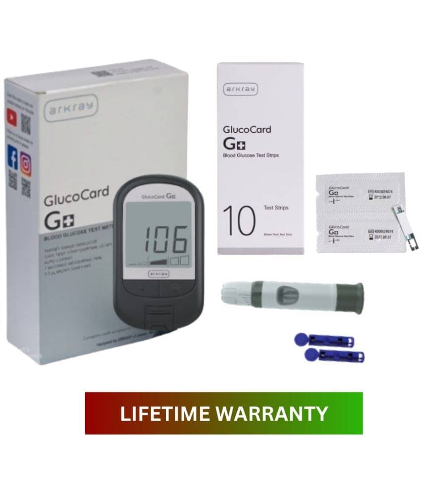 Arkray G+ Kit: 10 Strips, 25 Lancets Glucometer Arkray G+ Kit: 10 Strips, 25 Lancets Glucometer