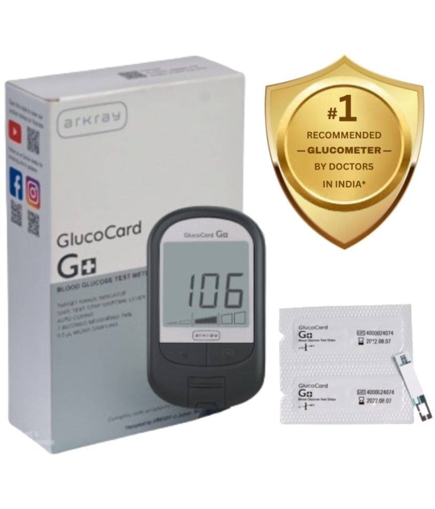 Arkray G+ Kit: 10 Strips, 25 Lancets Glucometer Arkray G+ Kit: 10 Strips, 25 Lancets Glucometer